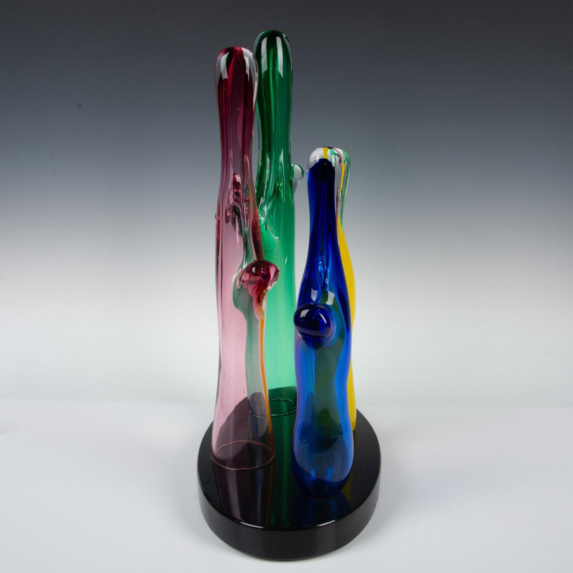 Murano Riccardo Licata Glass Sculpture, Coro - Bild 4 aus 4