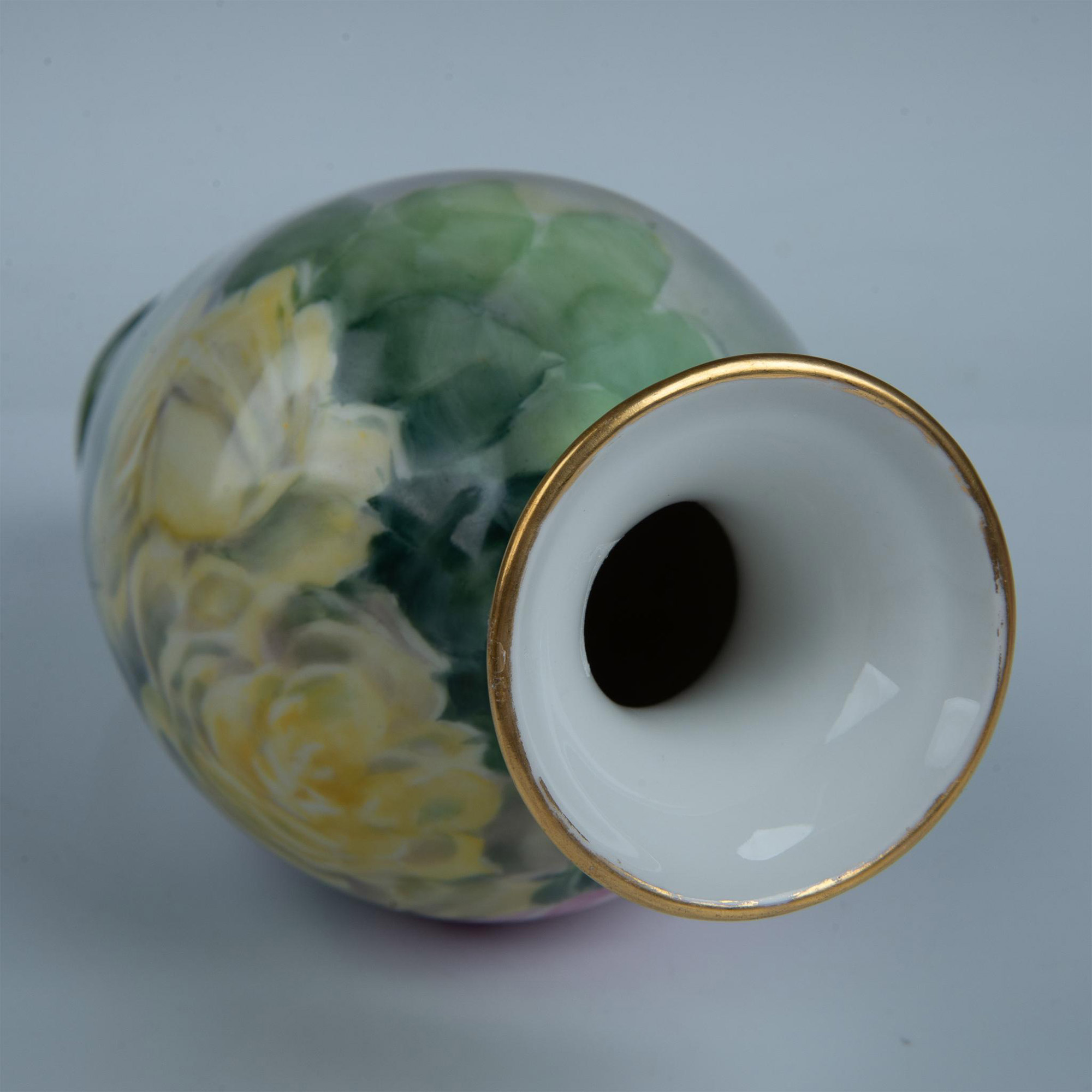 Tressemanes & Vogt by E.H. George Limoges Porcelain Vase - Image 5 of 5