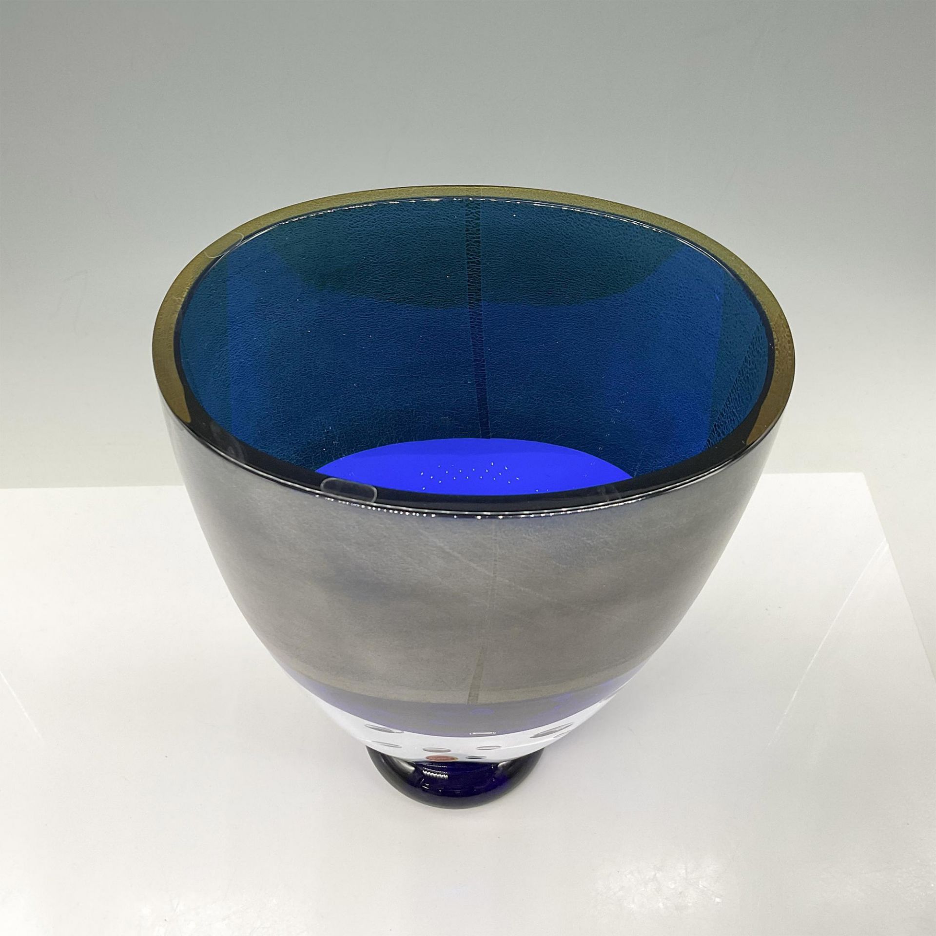 Murano Studio Art Glass Vase - Bild 2 aus 5