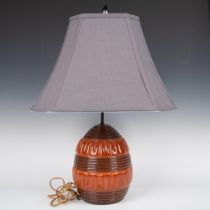 Aladdin Ceramic Lamp Base, Copper Hued