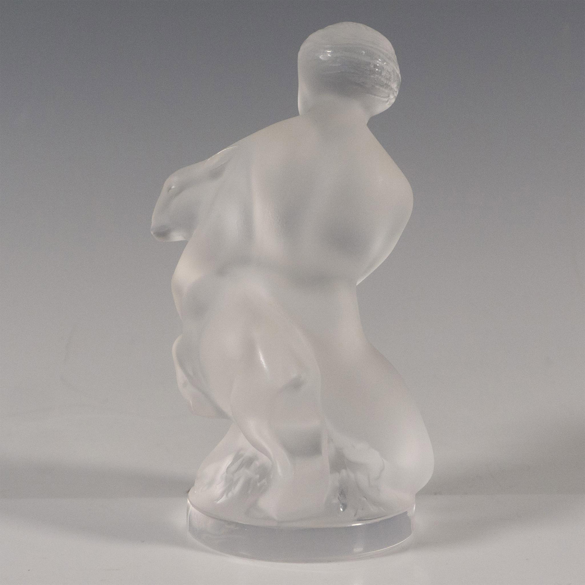 Lalique Crystal Figurine, Diana The Huntress With Fawn - Bild 2 aus 3