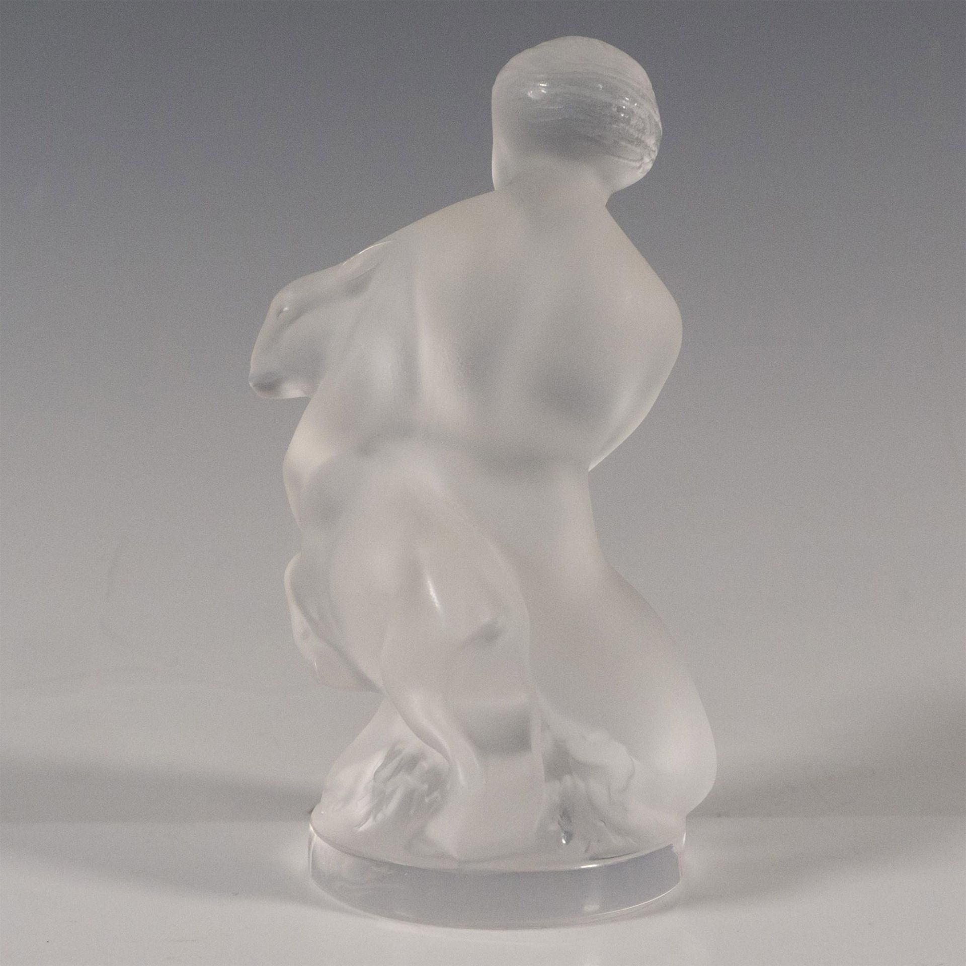 Lalique Crystal Figurine, Diana The Huntress With Fawn - Image 2 of 3