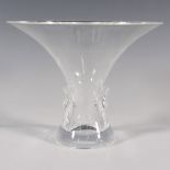 Steuben by David Pollard Glass Vase, Coronet