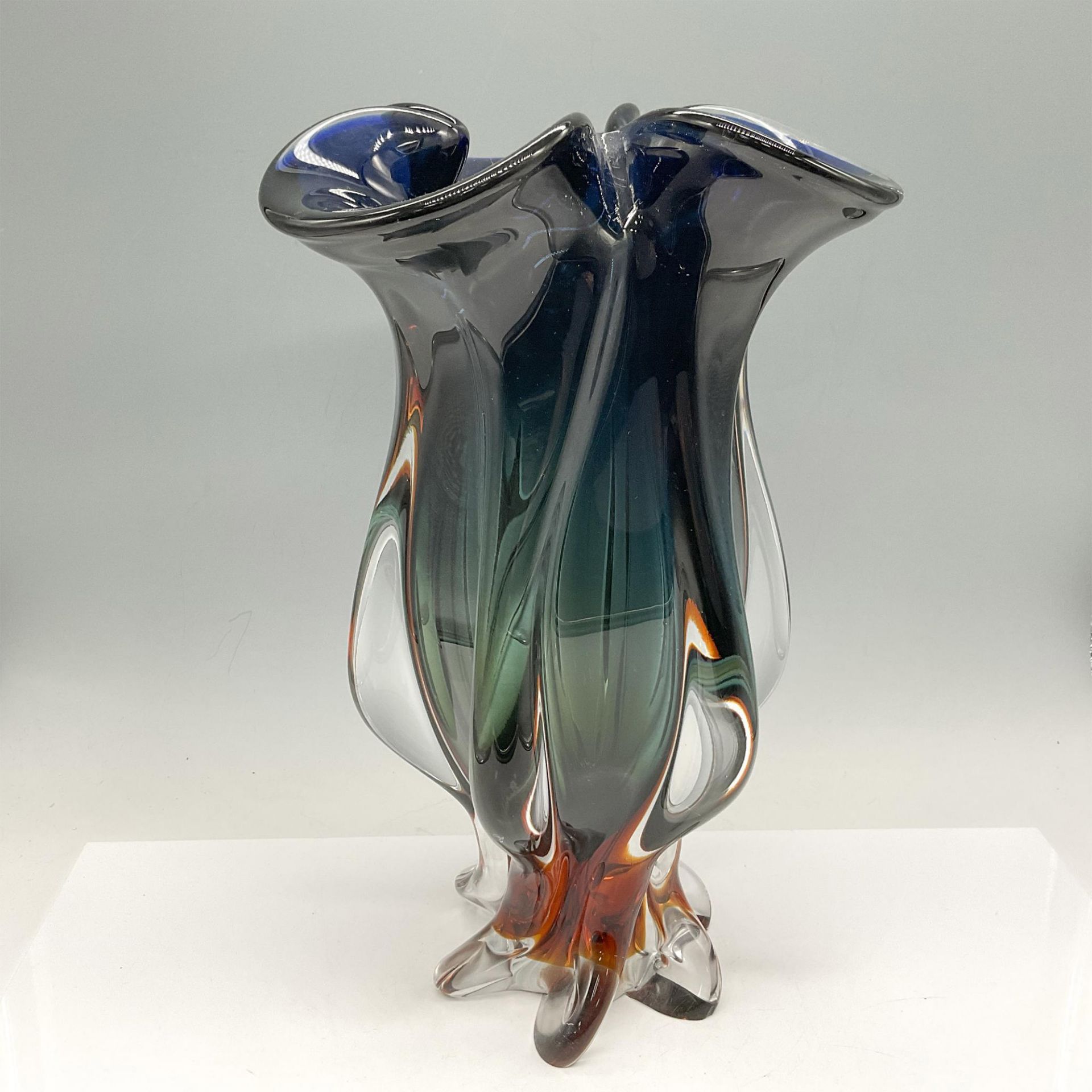 Egermann Art Glass Vase