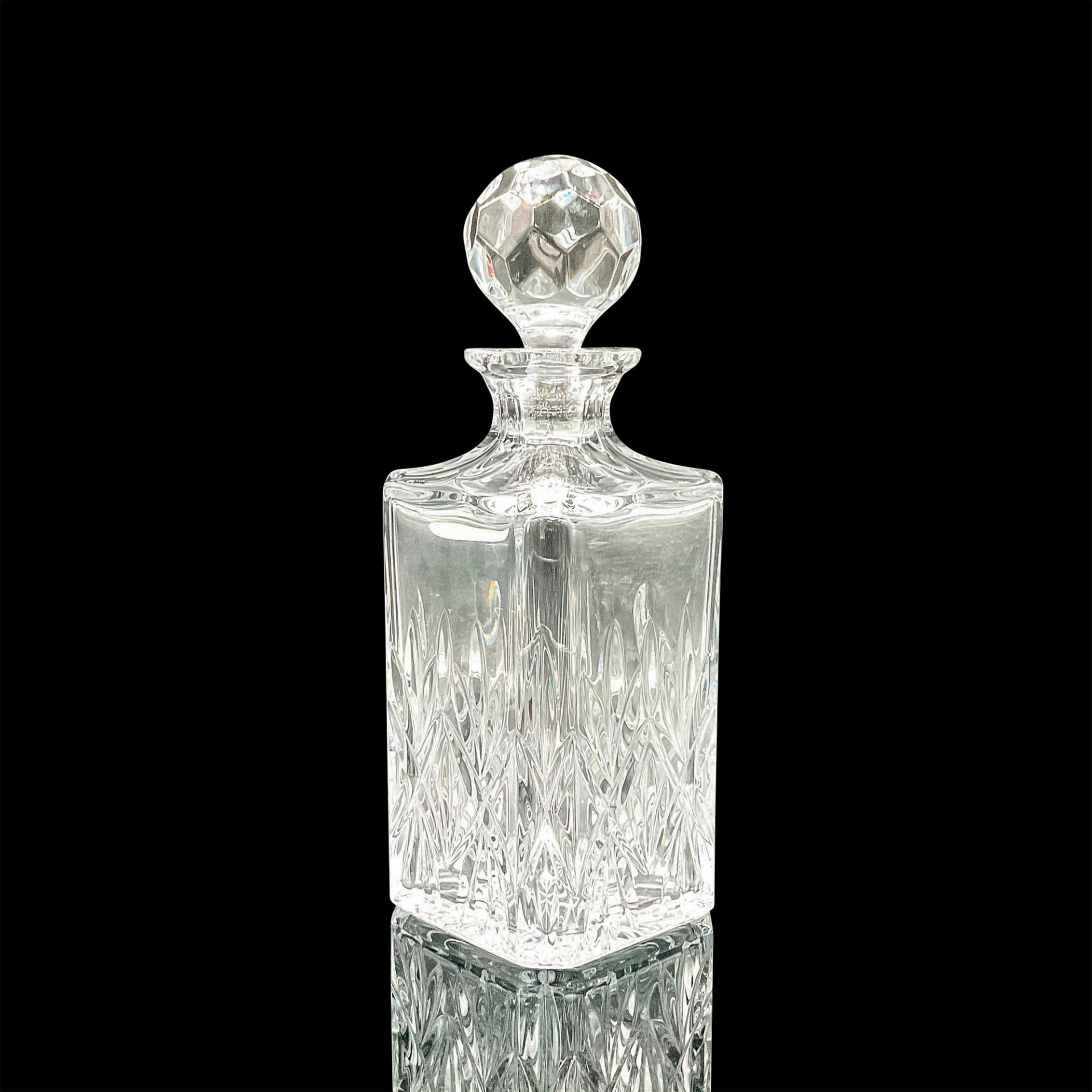 Tiffany Crystal Sybil Square Decanter with Stopper