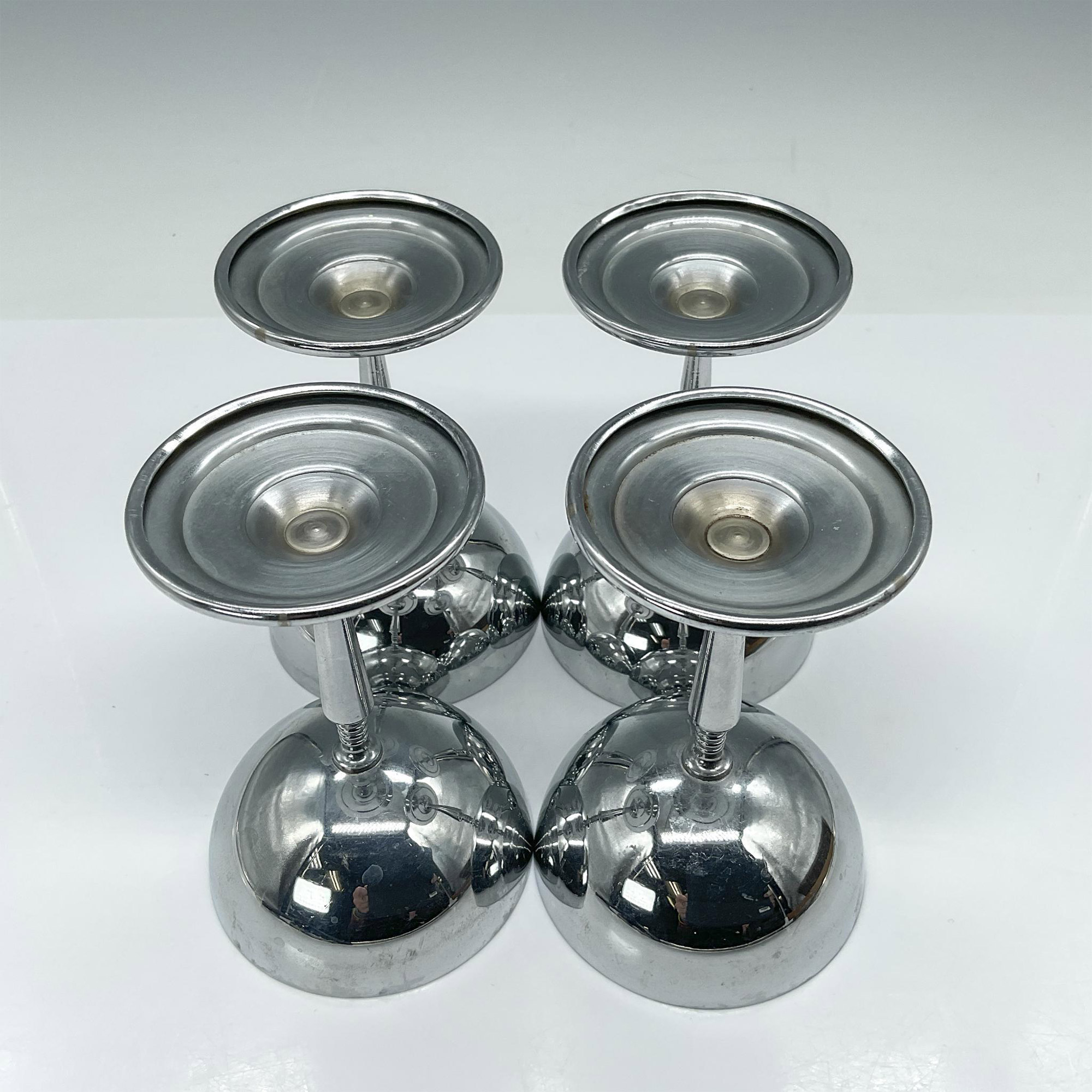 4pc Stainless Steel Standing Dessert Cups/Coupe Glass - Bild 3 aus 3