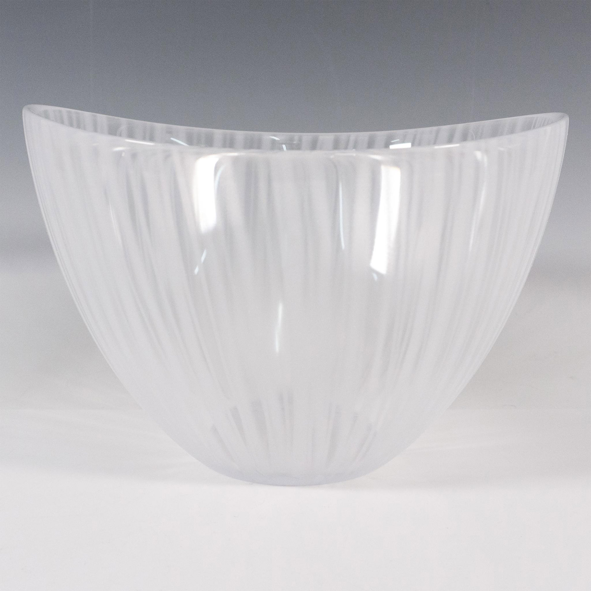 Orrefors by Ingegerd Raman Crystal Bowl, Pond - Image 2 of 3