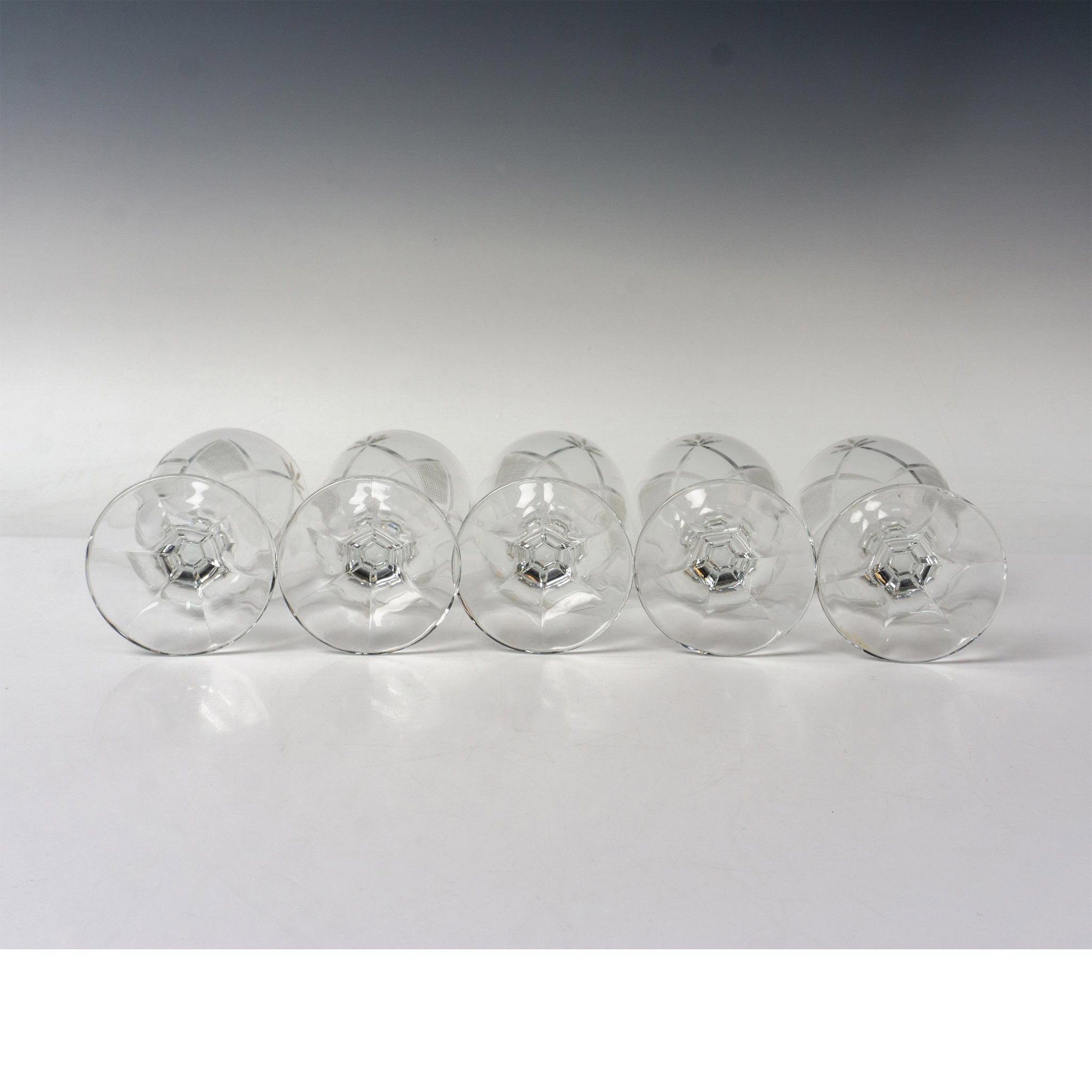 5pc Zwiesel Wine Glasses - Image 4 of 5