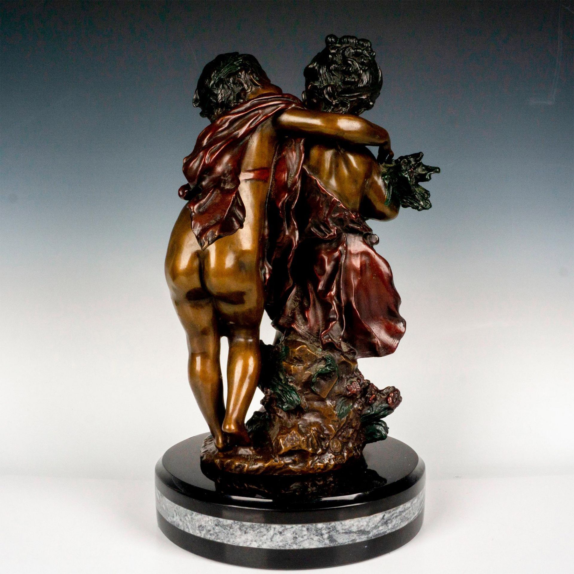 After Auguste Moreau (French, 1834-1917) Bronze Sculpture - Bild 2 aus 6