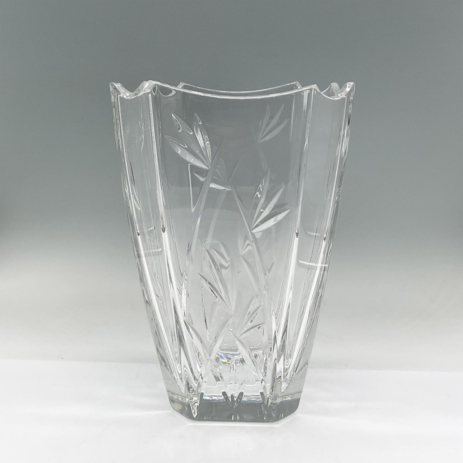 Waterford Crystal Vase, Bamboo Pattern