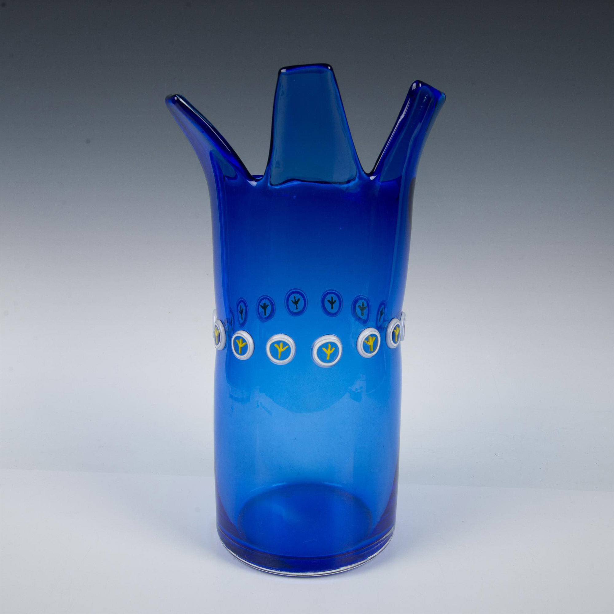 Murano Riccardo Licata Glass Vase, Totem - Image 3 of 6