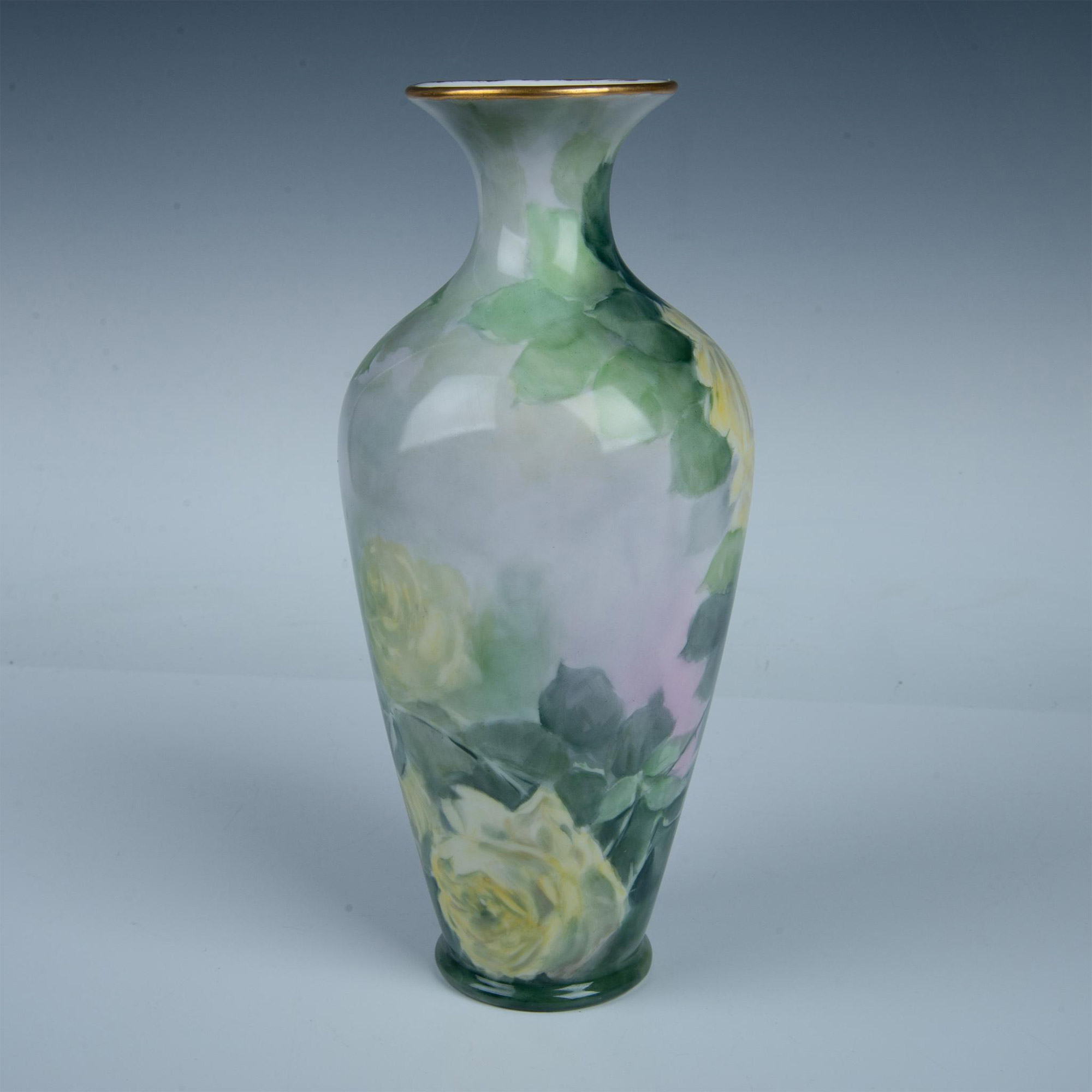 Tressemanes & Vogt by E.H. George Limoges Porcelain Vase - Image 2 of 5