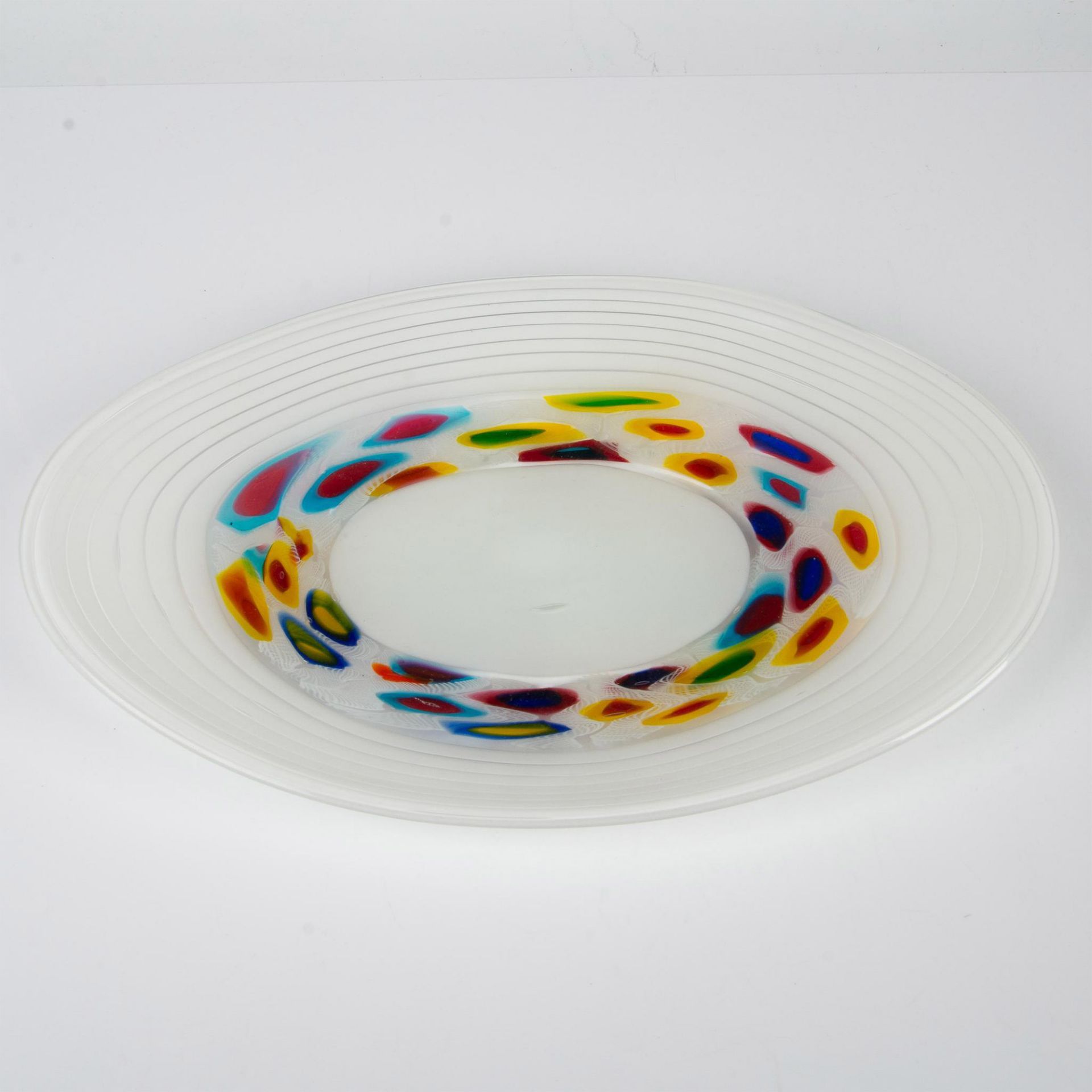 Murano Anzolo Fuga Large Glass Plate - Bild 2 aus 11