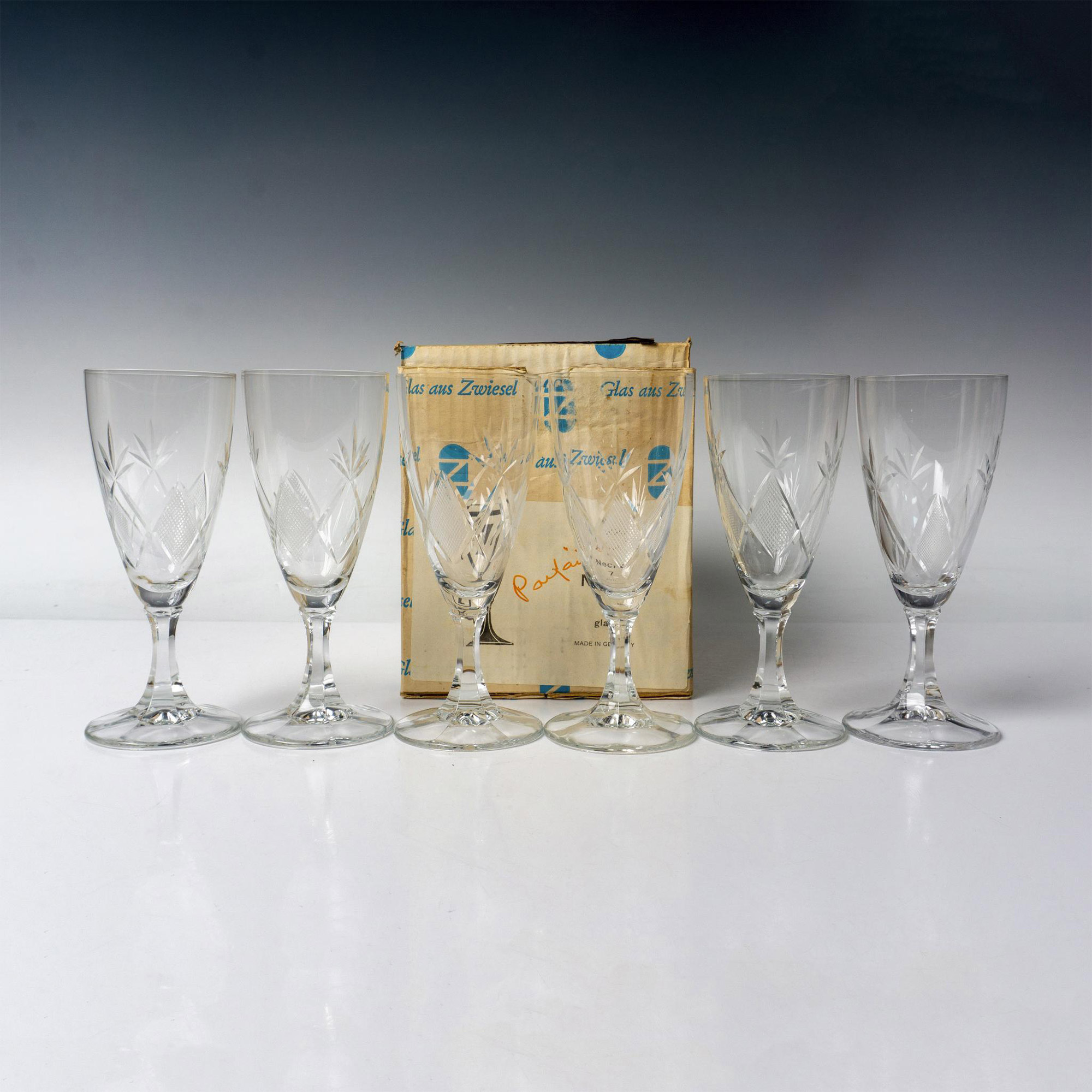 6pc Zwiesel Parfait Glasses