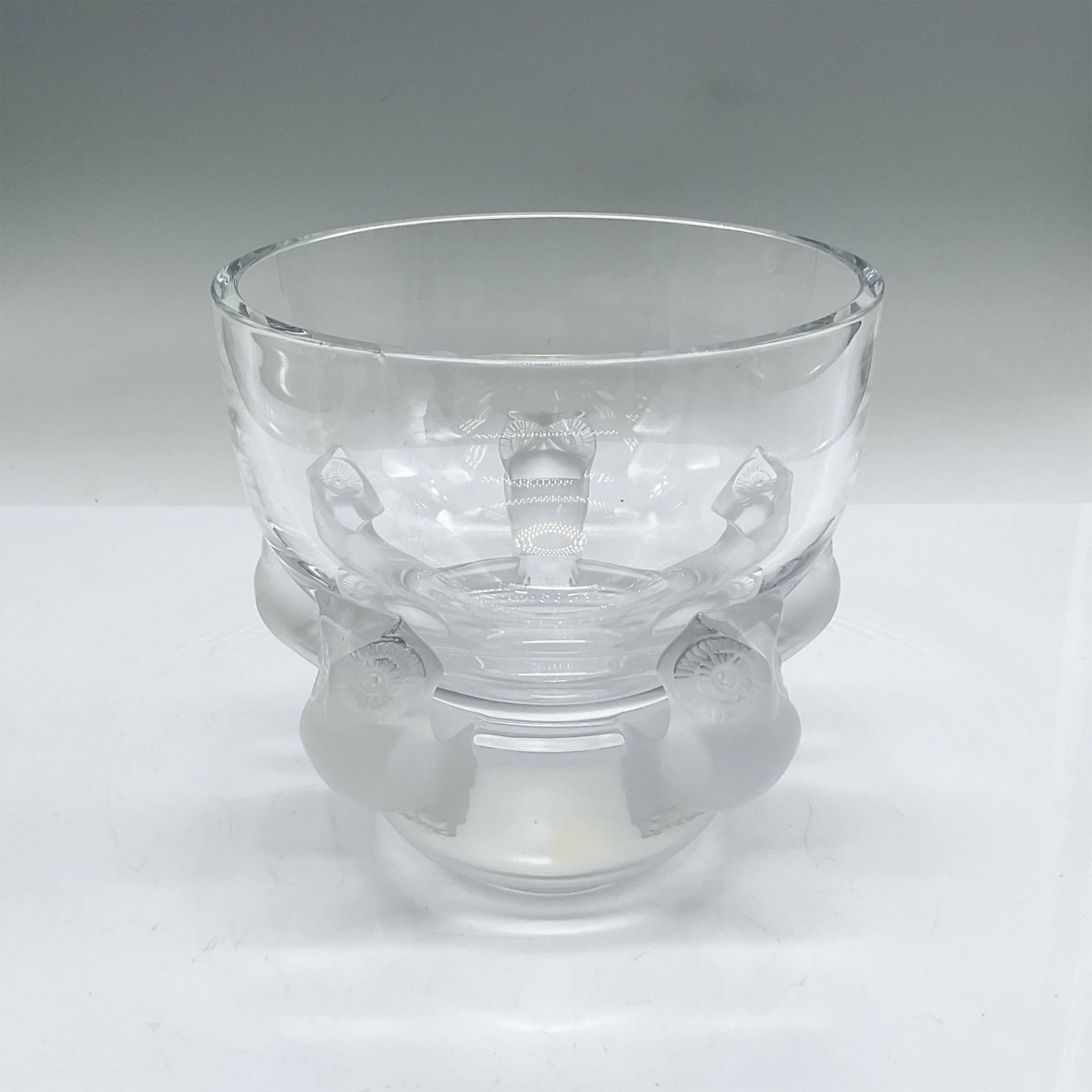 Lalique Crystal Bowl, Hiboux (Owl) Bowl - Bild 2 aus 4