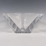 Orrefors by Martti Rytkonen Crystal Bowl, Triangle