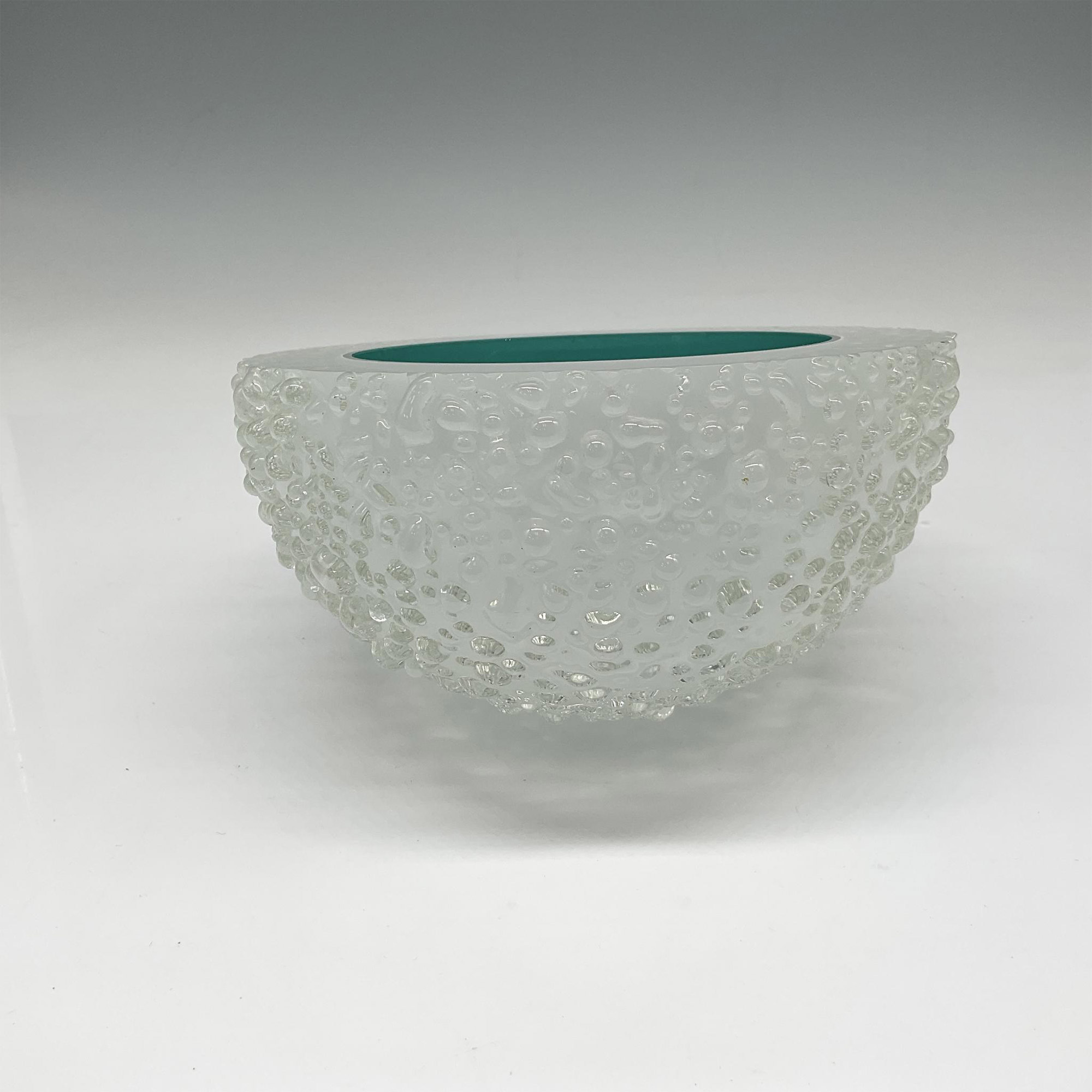 Molly Stone Urchin Form Art Glass Bowl, Signed - Image 2 of 3