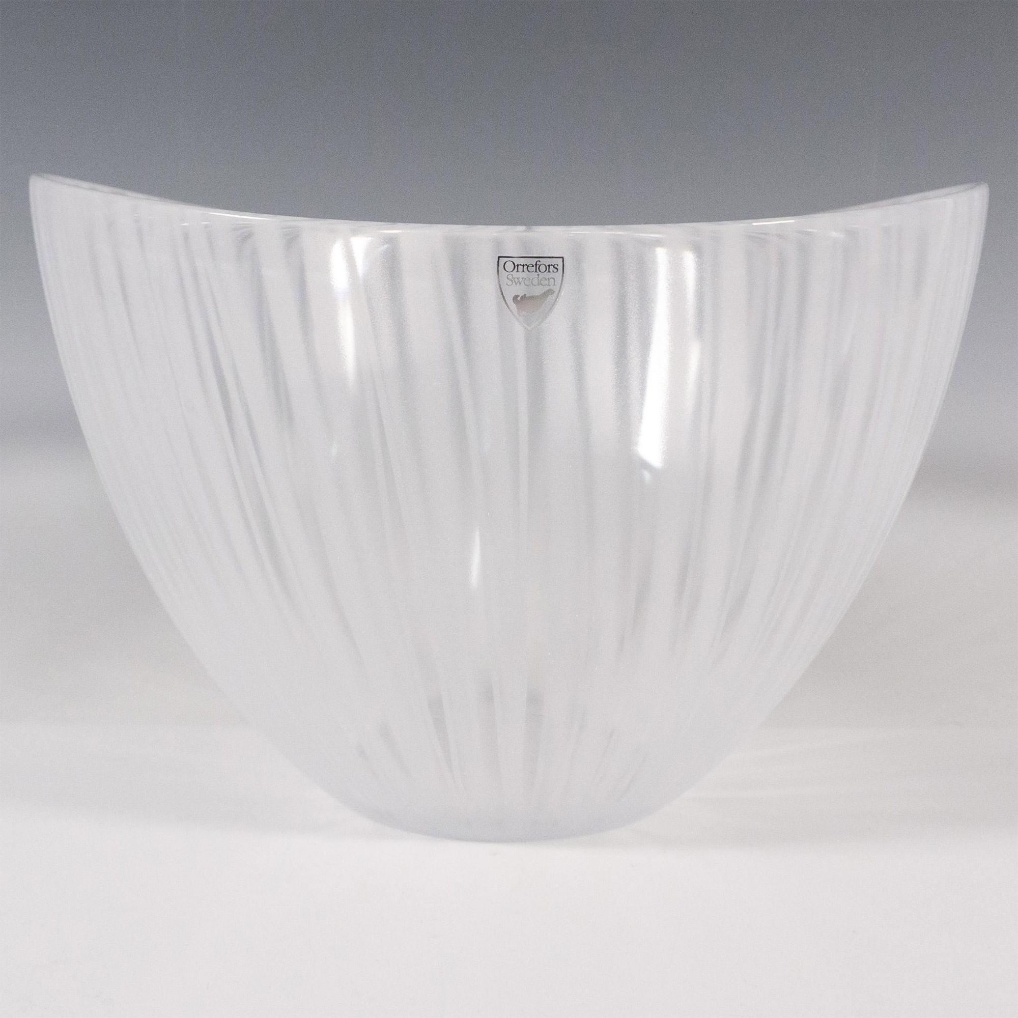 Orrefors by Ingegerd Raman Crystal Bowl, Pond