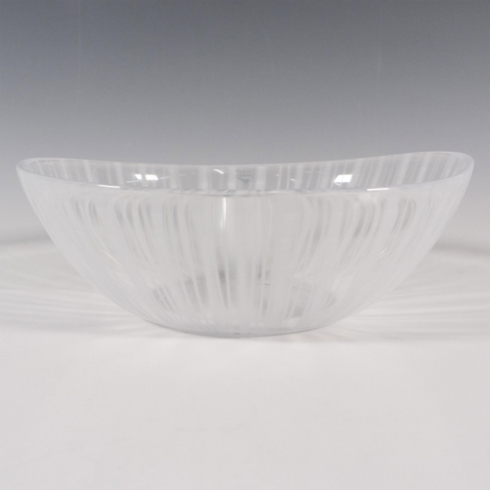 Orrefors by Ingegerd Raman Crystal Bowl, Pond - Image 2 of 3