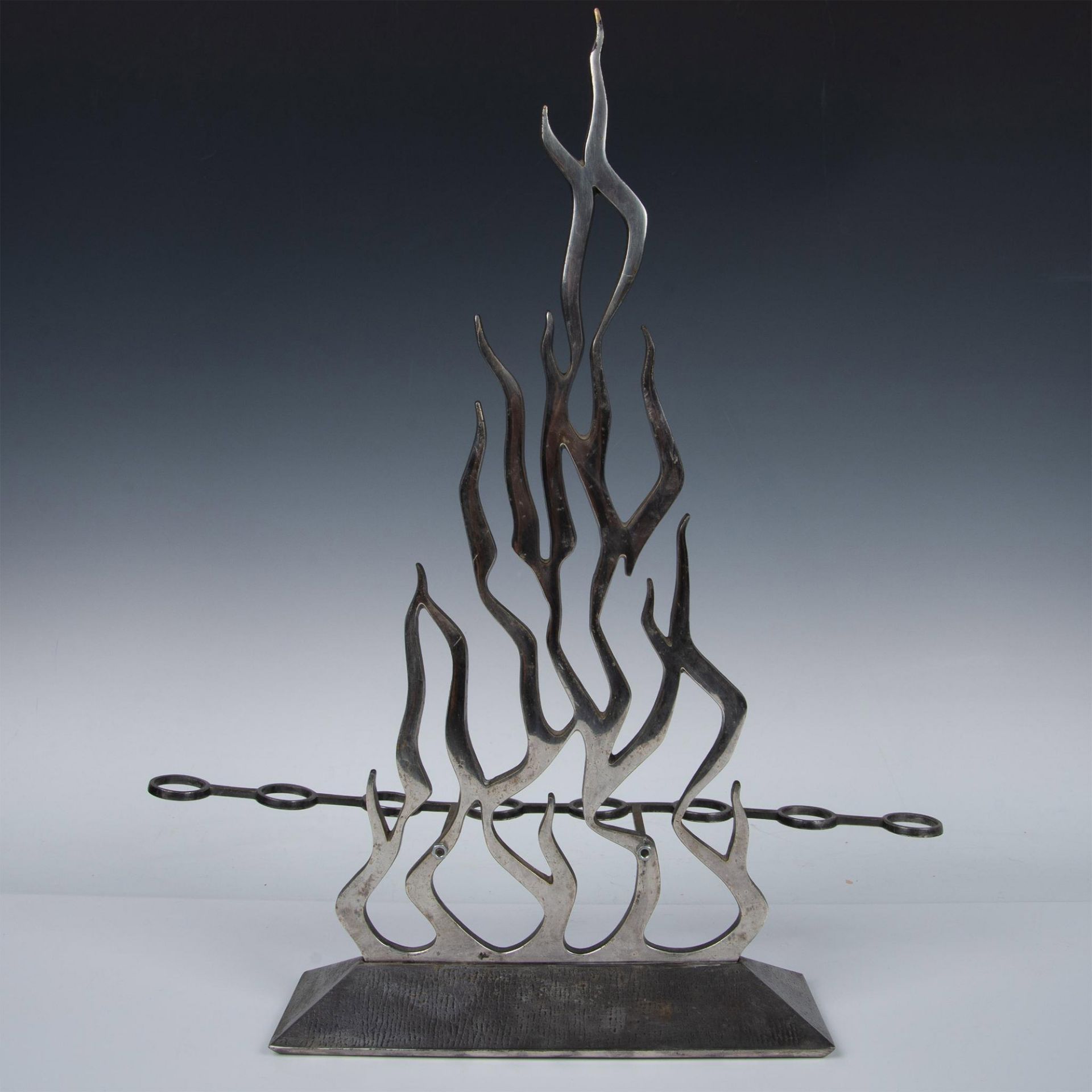Hadany Arts of Israel Silverplated Flame Menorah 20" - Image 5 of 11