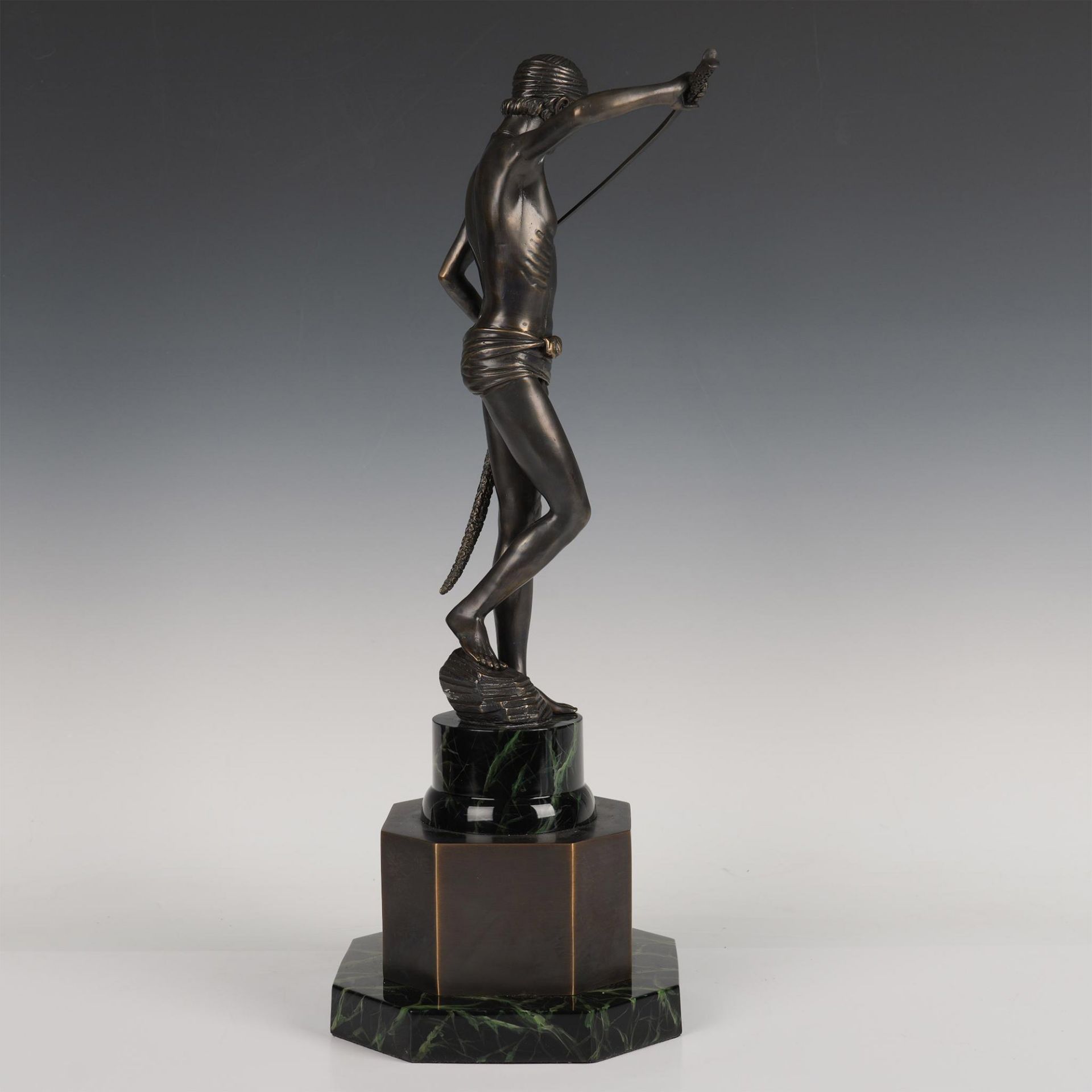 Antonin Mercie (After) Original Bronze Sculpture, David - Image 6 of 8