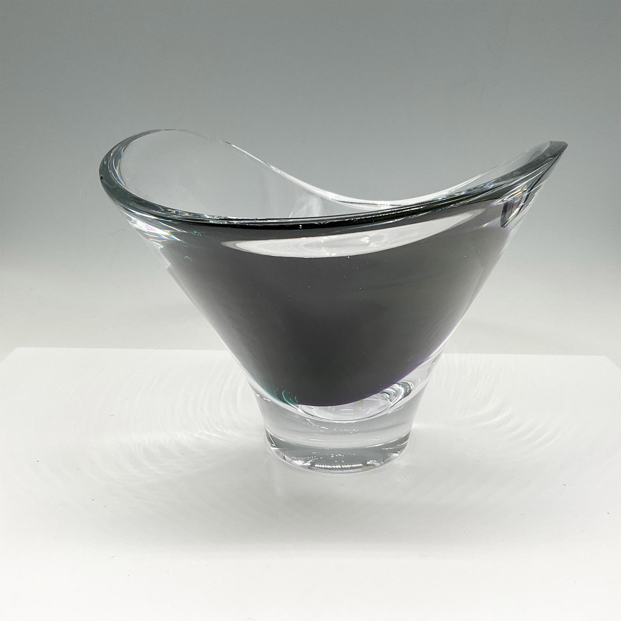 Goran Warff for Kosta Boda Crystal Bowl, Aria - Image 2 of 4