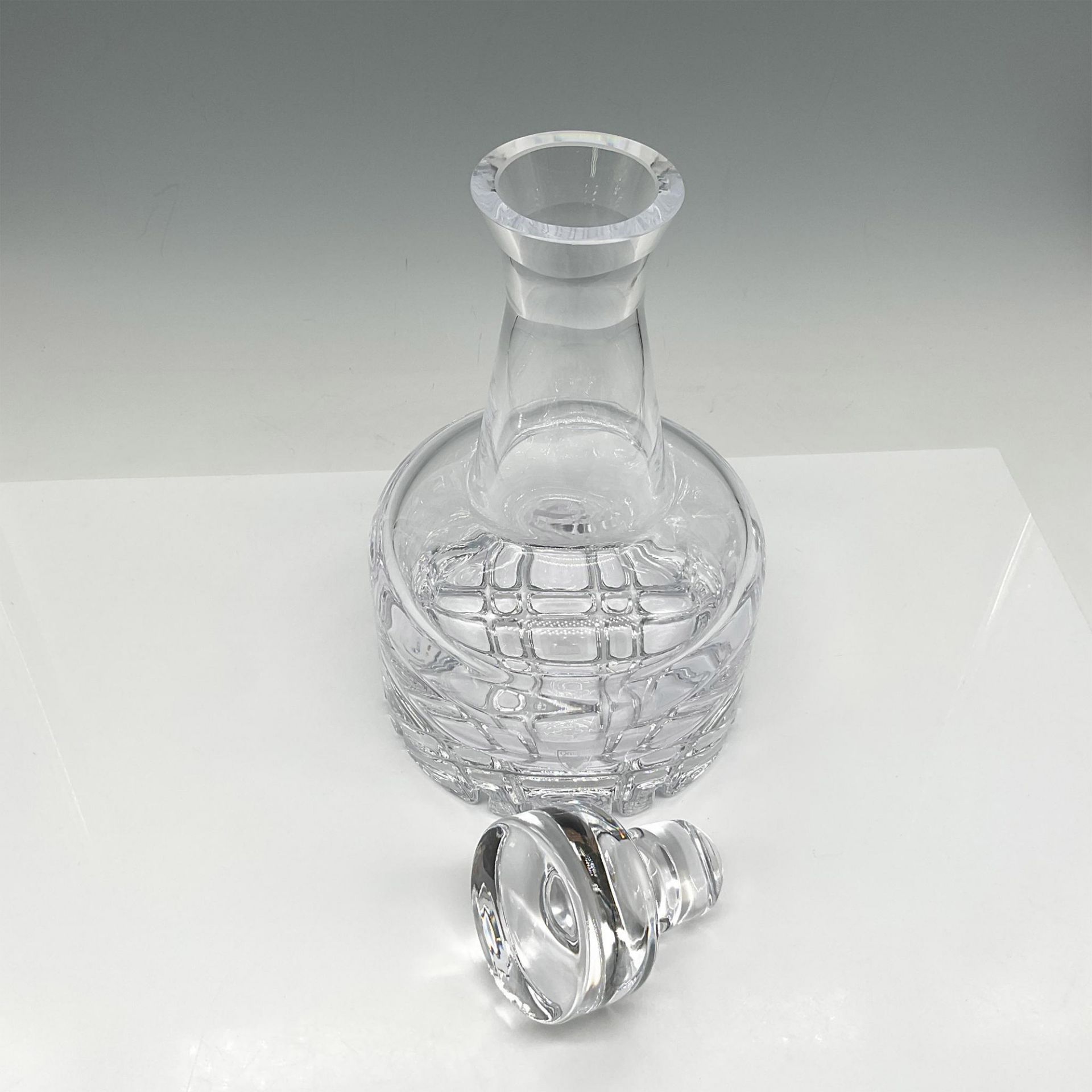 Orrefors Crystal Decanter with Stopper, Erik - Image 2 of 3