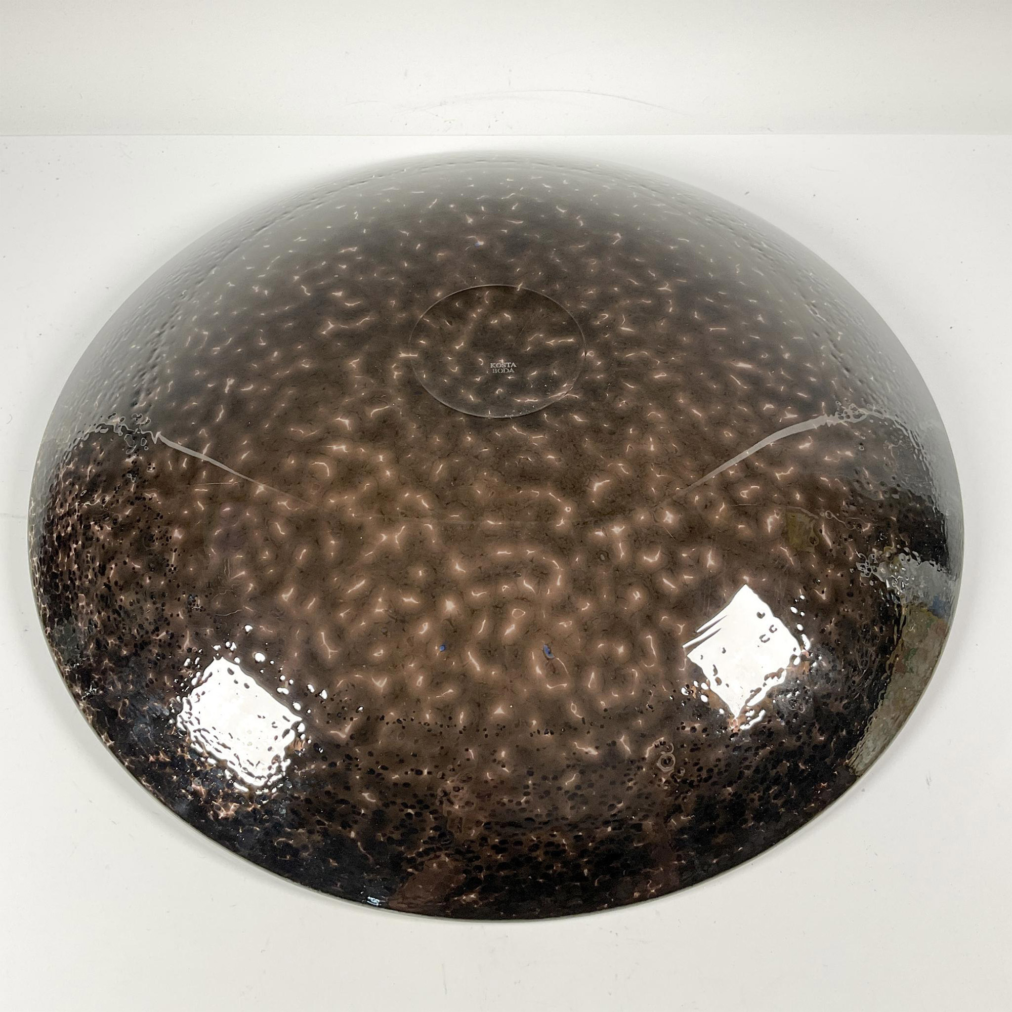 Kosta Boda Art Glass Centerpiece Bowl - Image 3 of 3