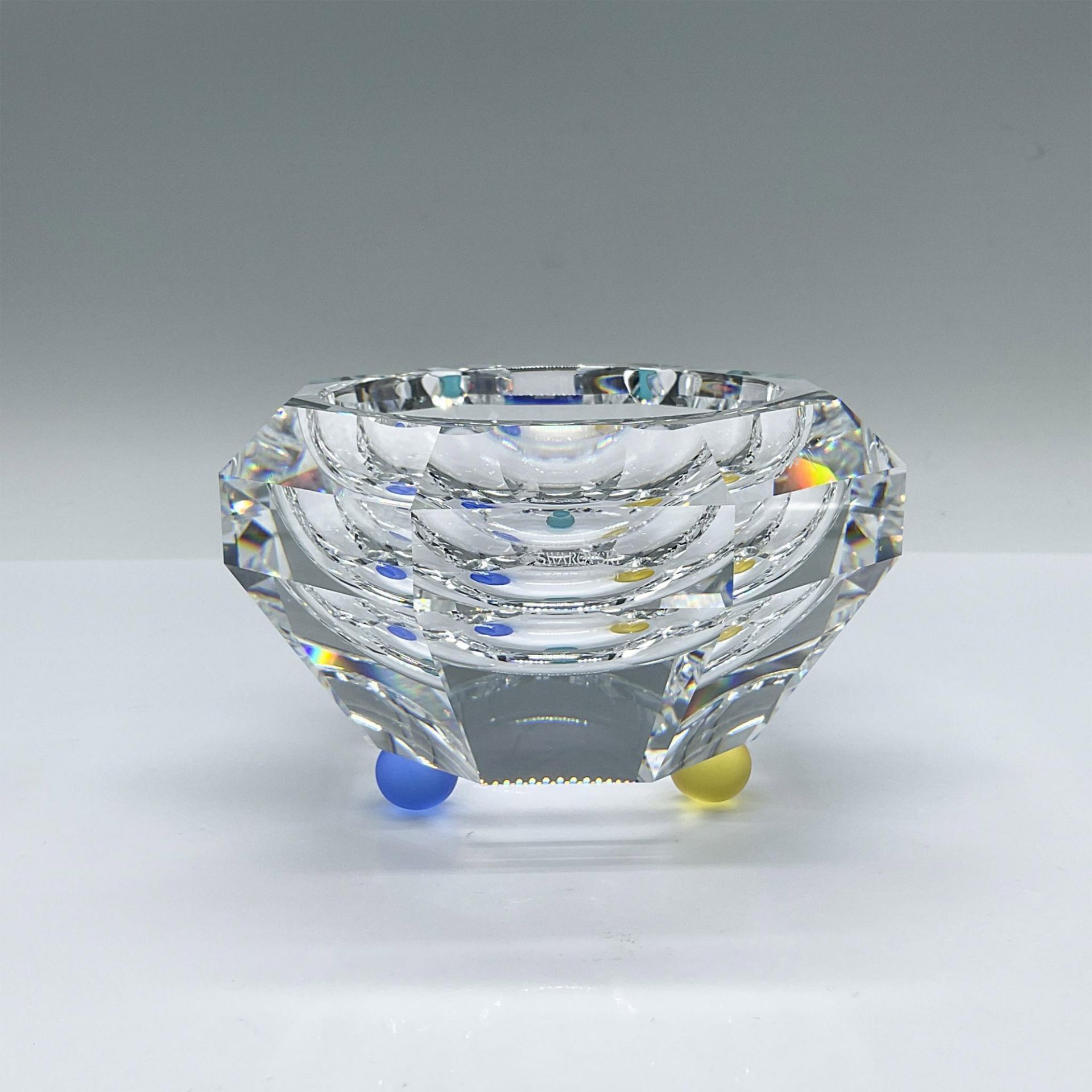 Swarovski by Joel Desgrippes Crystal Bowl, Colorado