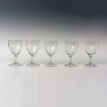 5pc Zwiesel Wine Glasses