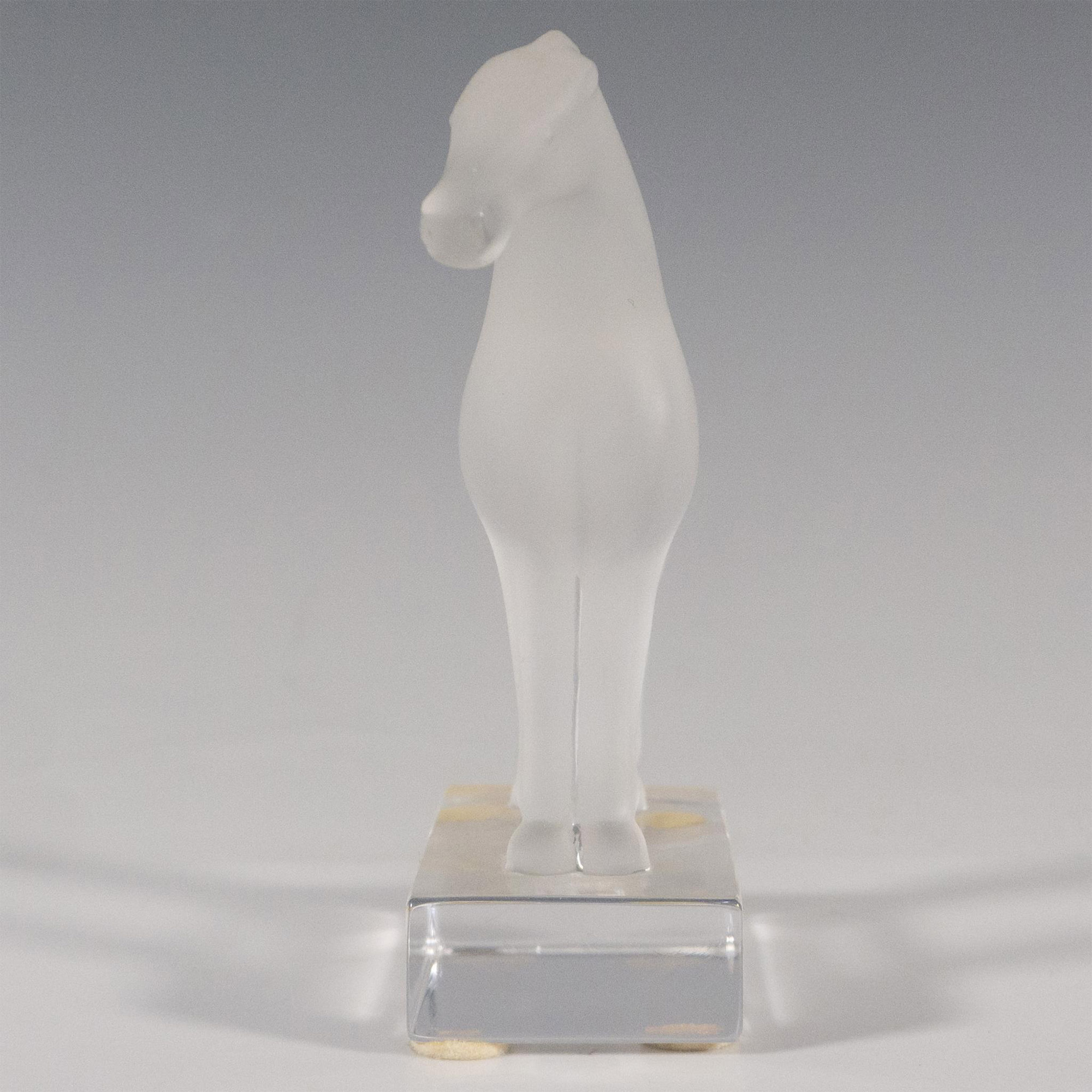 Lalique Crystal Figurine, Tang Horse - Image 2 of 4