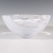 Kosta Boda by Anna Ehrner Round Glass Bowl, Atoll