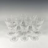 10pc Waterford Wine Goblets, Lismore