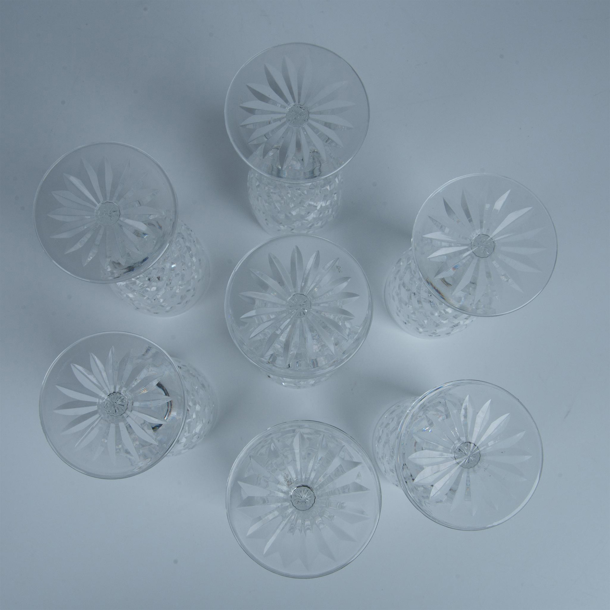 7pc Waterford Crystal Champagne Flutes, Comeragh - Image 6 of 7
