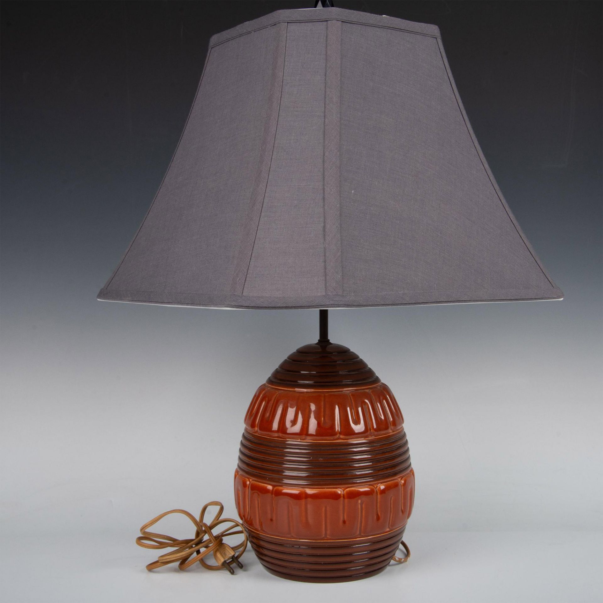 Aladdin Ceramic Lamp Base, Copper Hued - Bild 6 aus 6