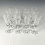 12pc Waterford Champagne Glasses, Lismore