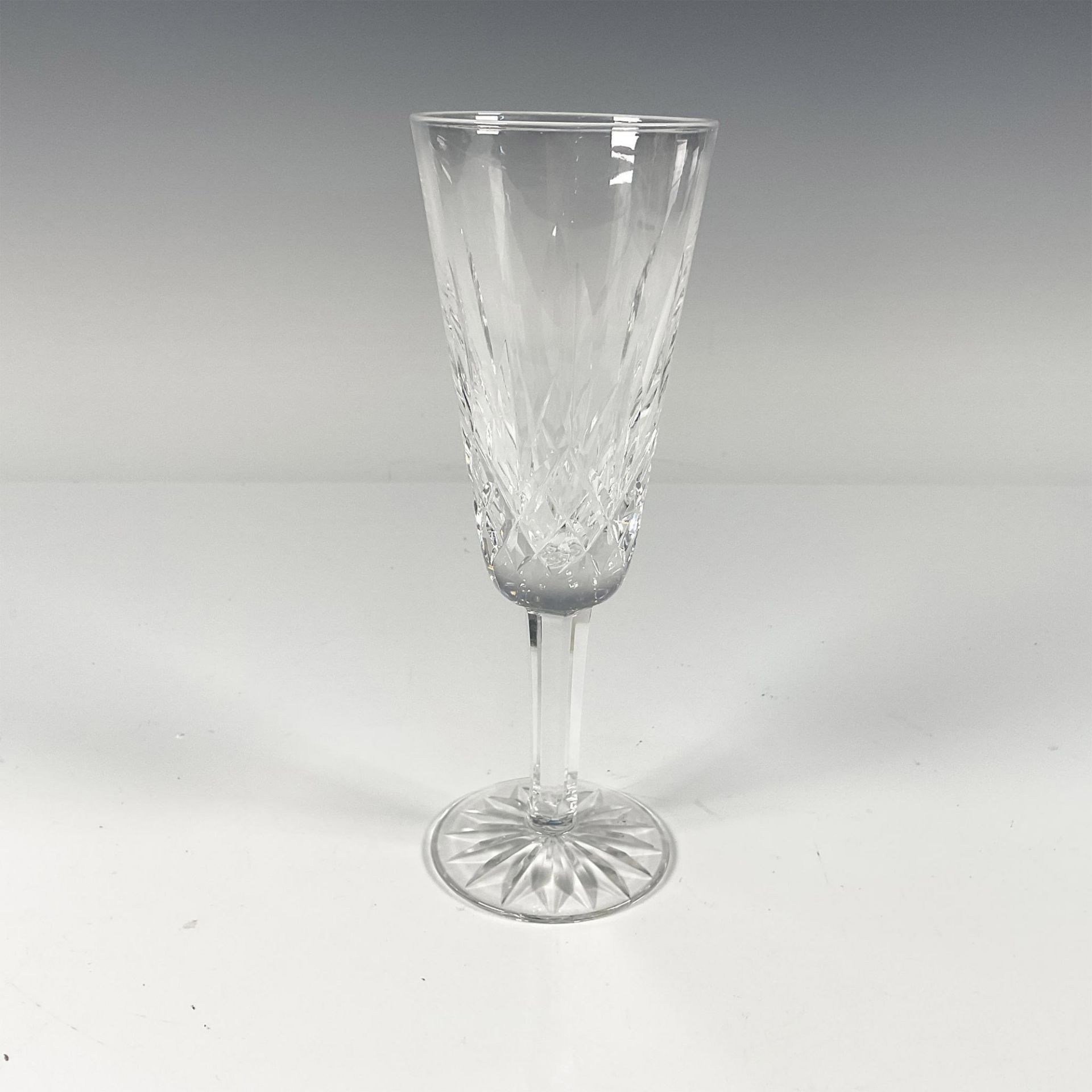 12pc Waterford Champagne Glasses, Lismore - Image 2 of 3