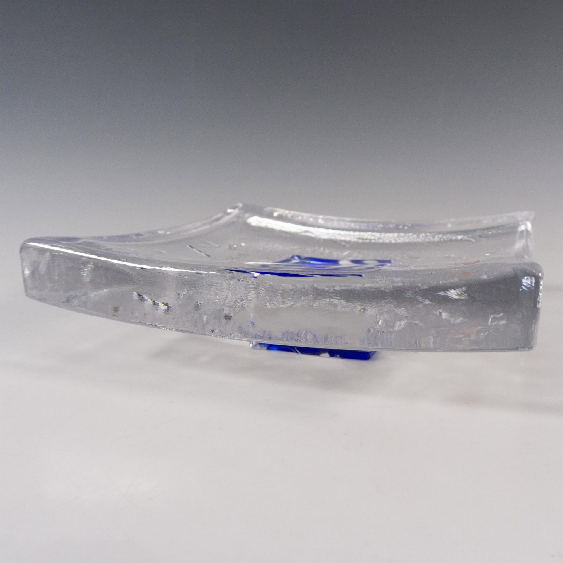 Kosta Boda by Bertil Vallien Domino Glass Centerpiece - Image 3 of 3