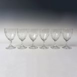 6pc Zwiesel Crystal Water Goblets