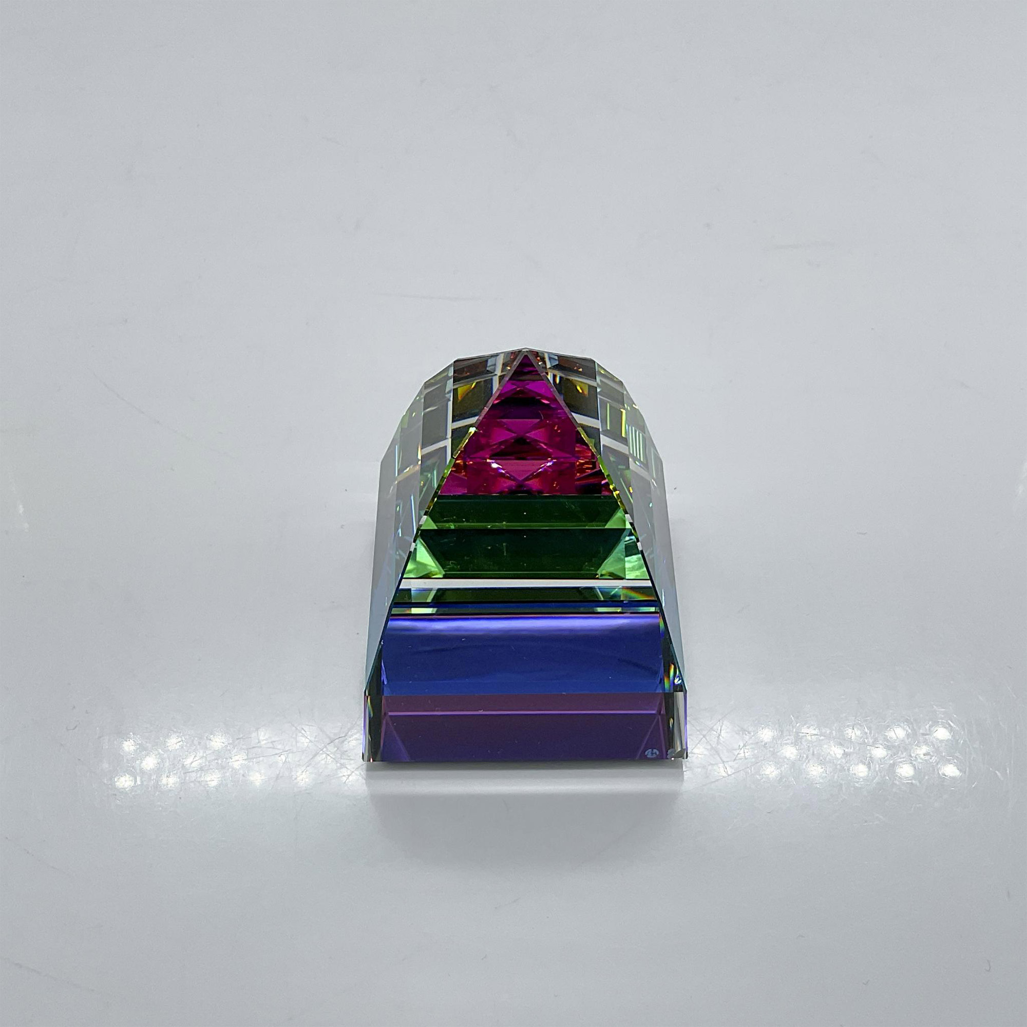 Swarovski Crystal Prism Pyramid Paperweights - Image 2 of 6