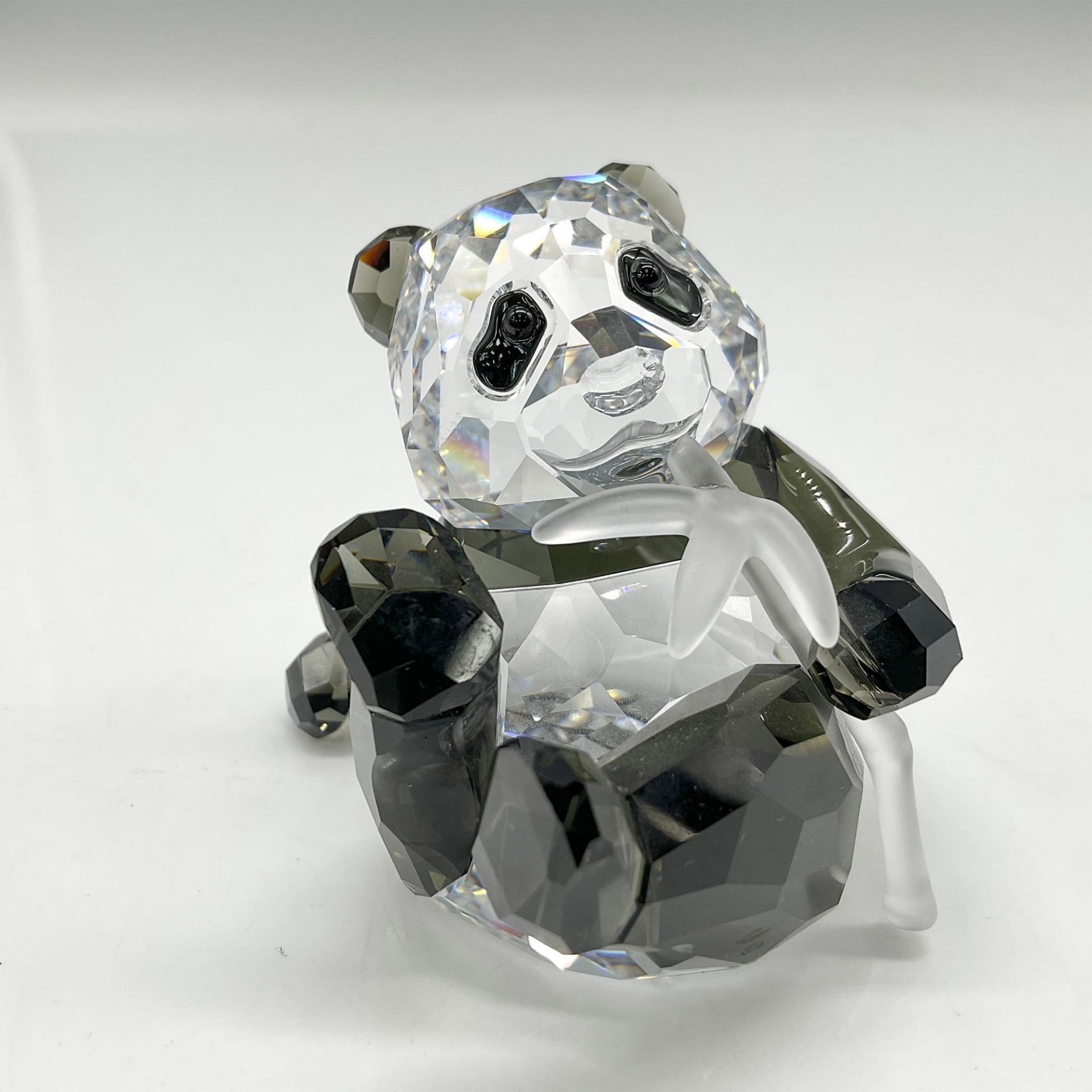 Swarovski Silver Crystal Society Figurine, Panda Cub