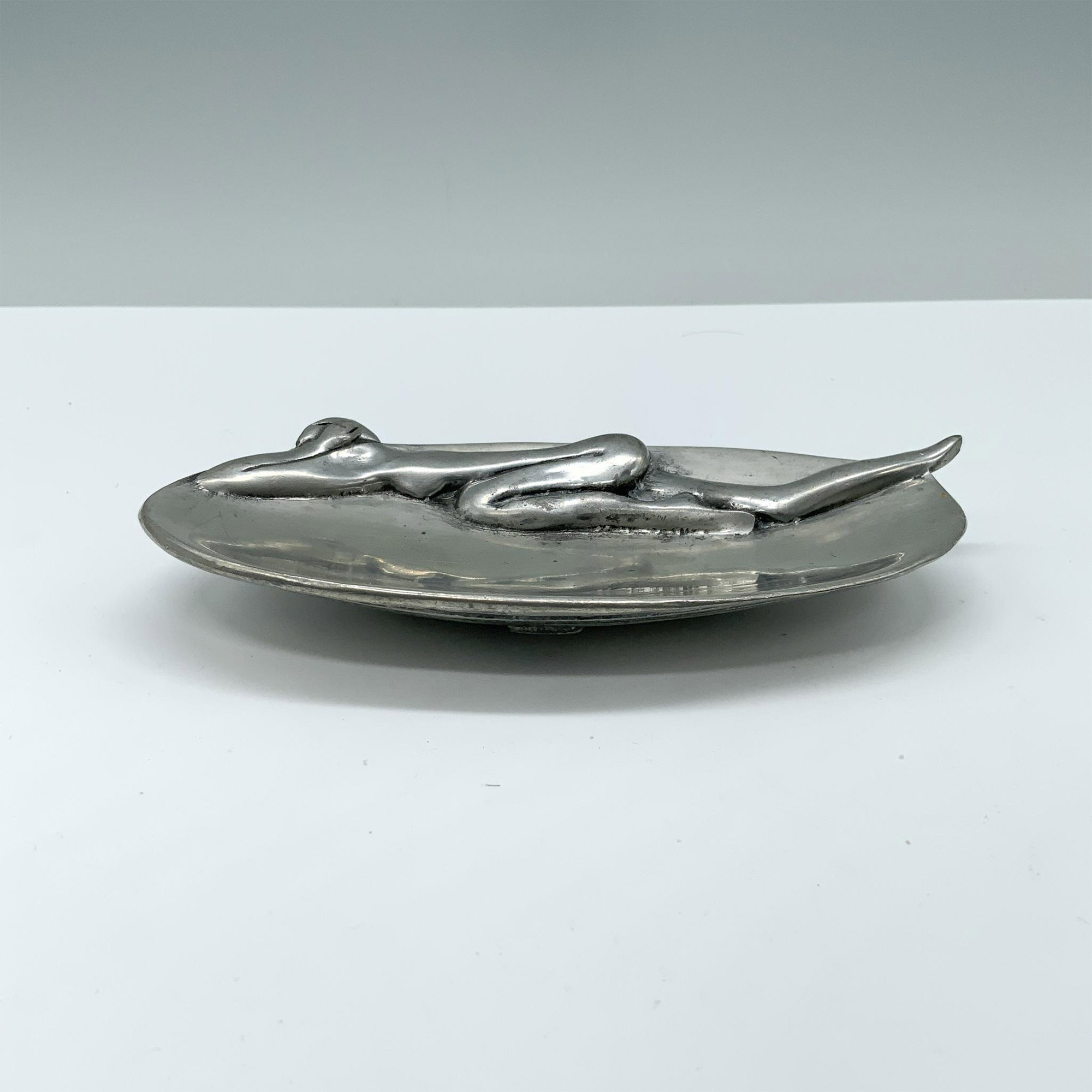 Carrol Boyes Aluminum Dish, Nude Woman - Image 2 of 3