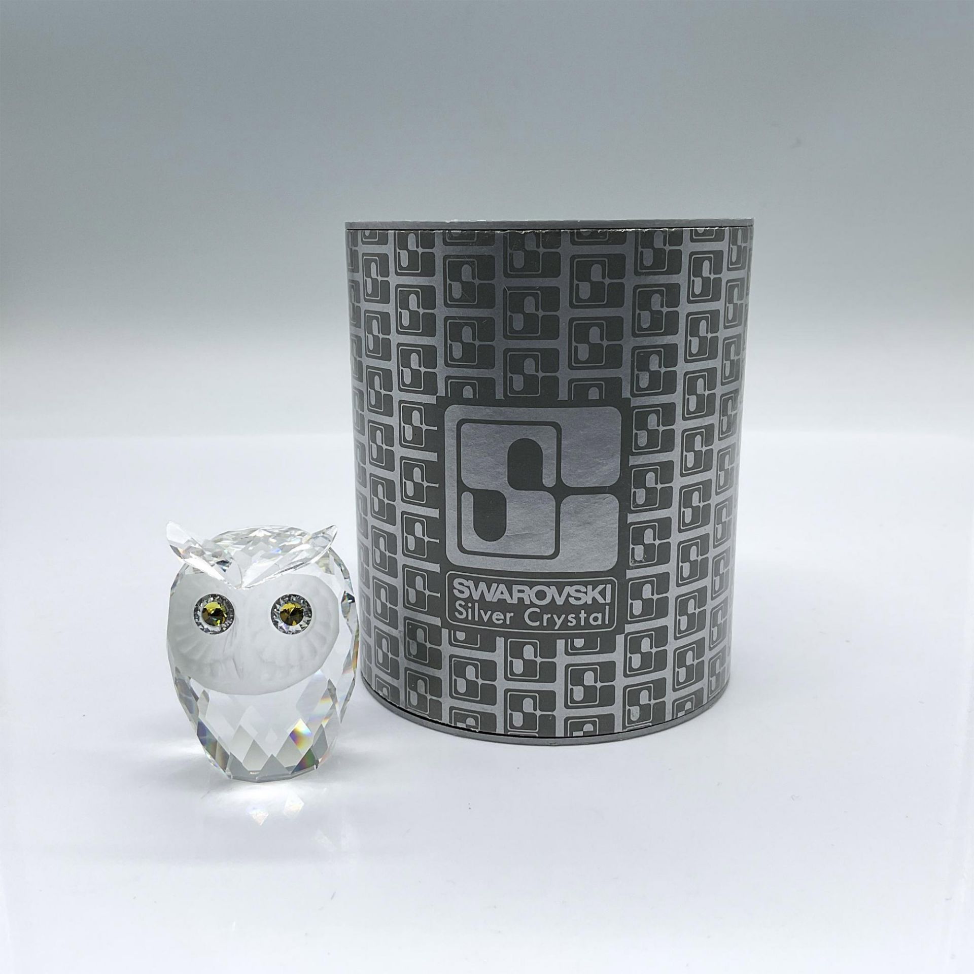 Swarovski Silver Crystal Figurine, Owl - Small - Image 2 of 4
