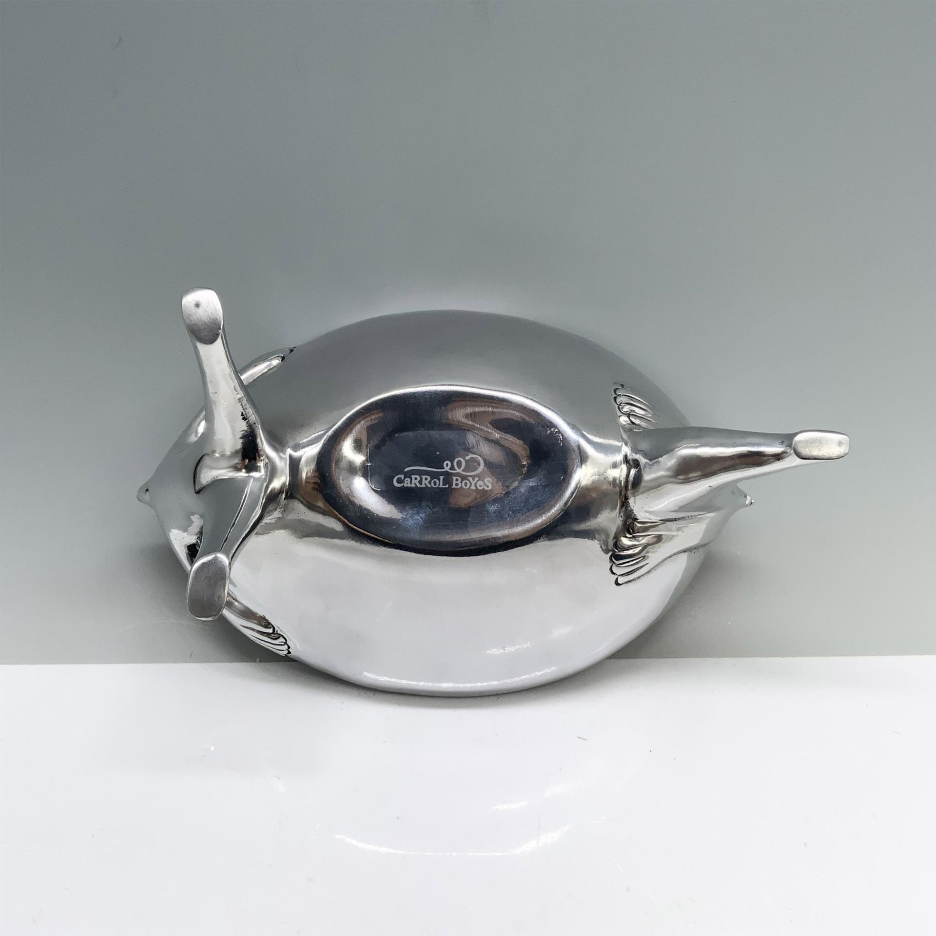 Carrol Boyes Aluminum Bowl, Oval Load - Image 3 of 4