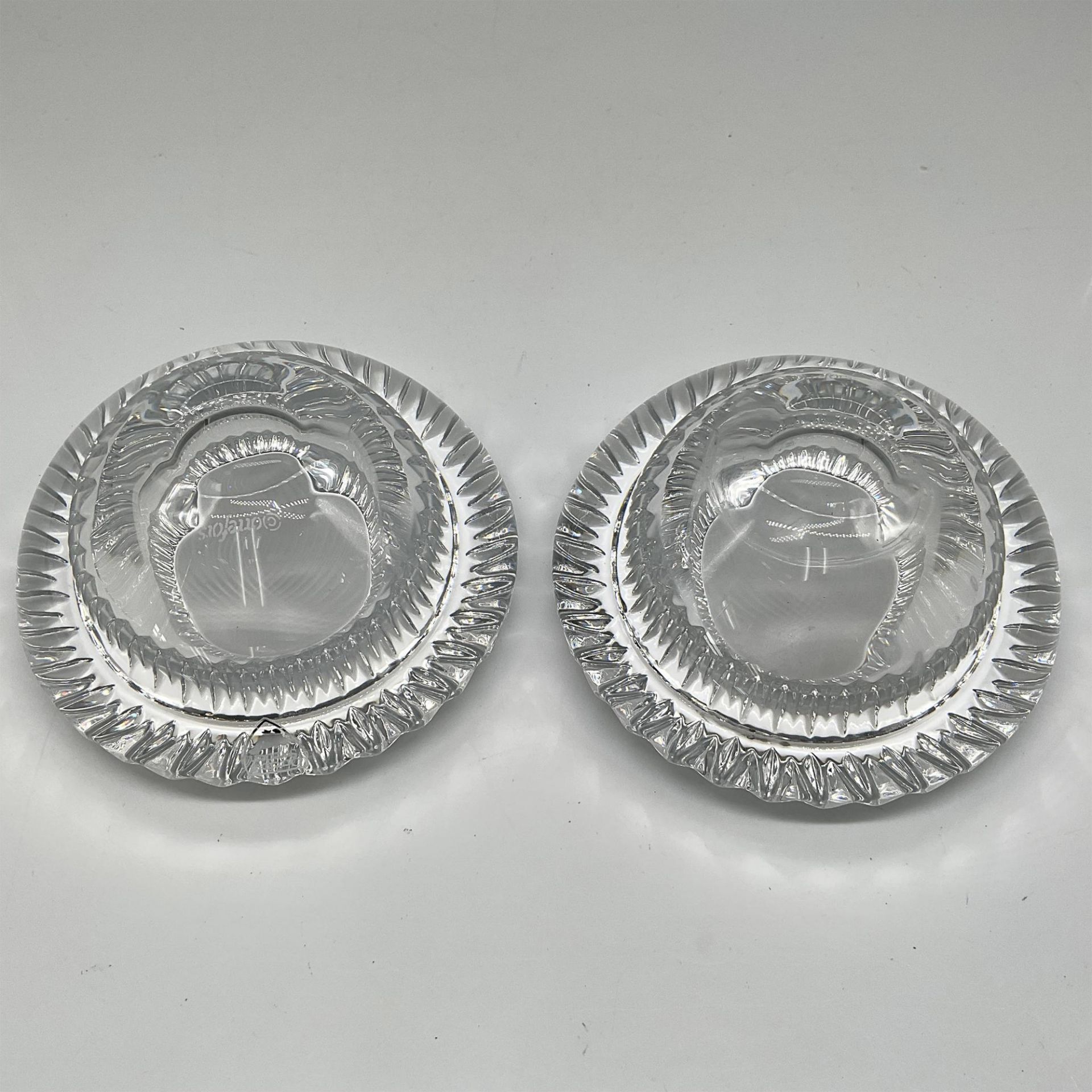 Pair of Orrefors Crystal Brilliance Votives - Image 3 of 4