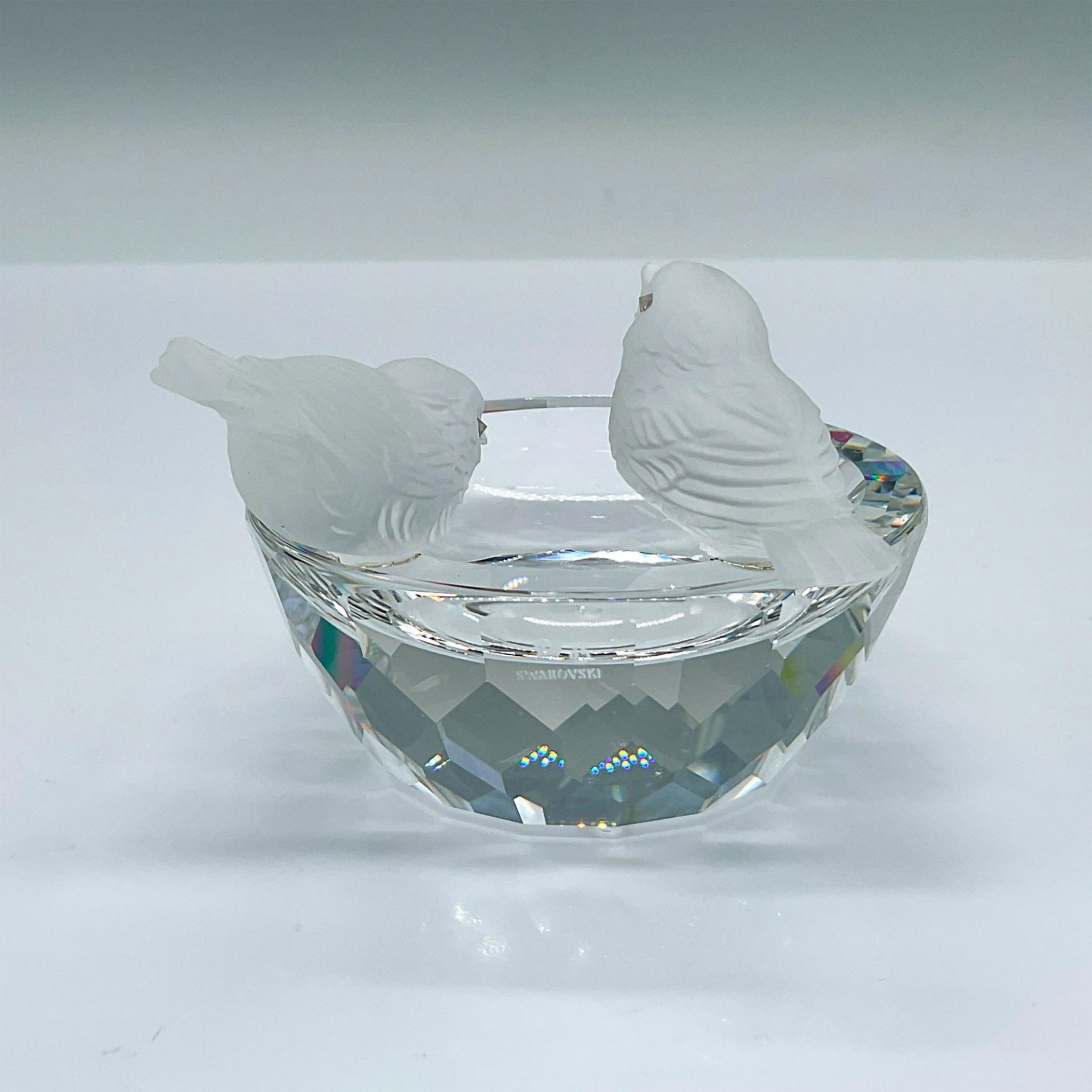 Swarovski Silver Crystal Figurine, Bird Bath - Bild 4 aus 4