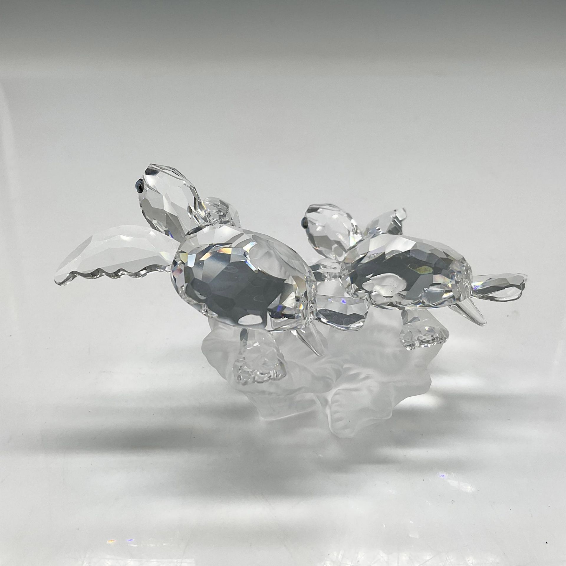 Swarovski Silver Crystal Figurine, Baby Sea Turtles - Bild 2 aus 4