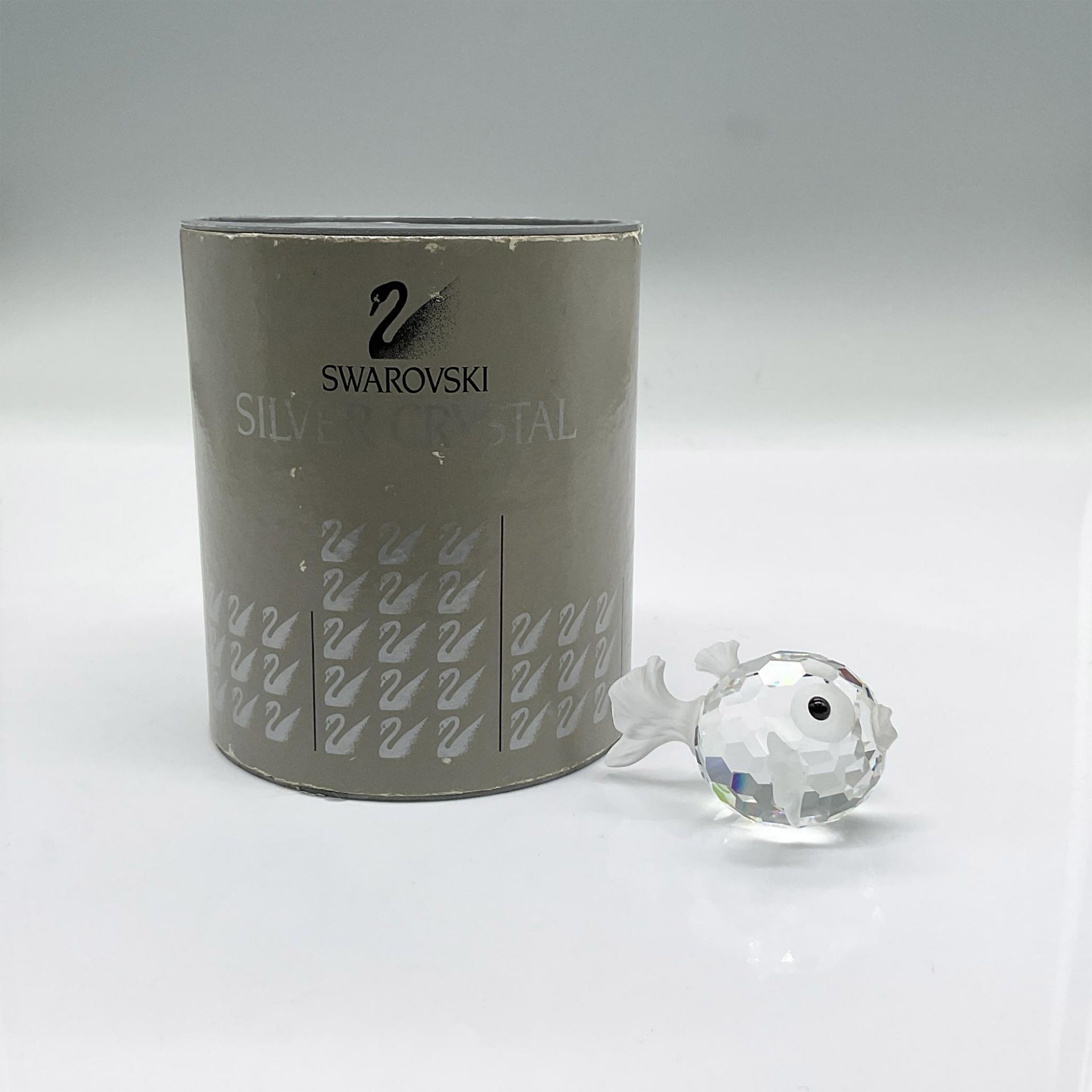 Swarovski Silver Crystal Figurine, Small Blowfish - Bild 6 aus 6