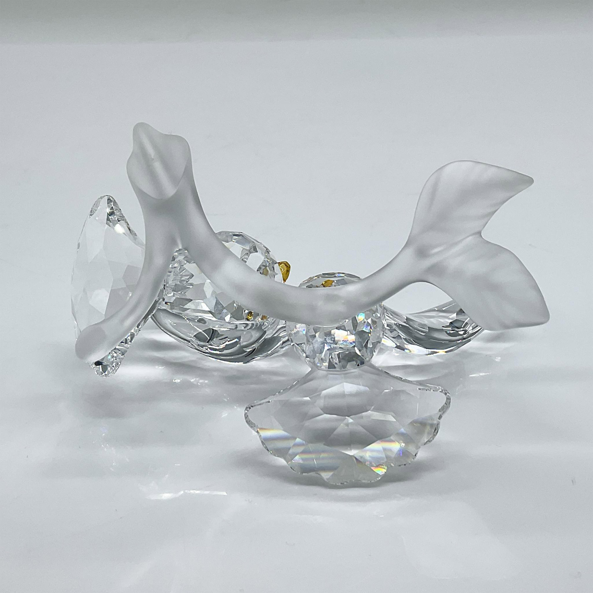 Swarovski Crystal Figurine, Turtledoves - Image 3 of 4