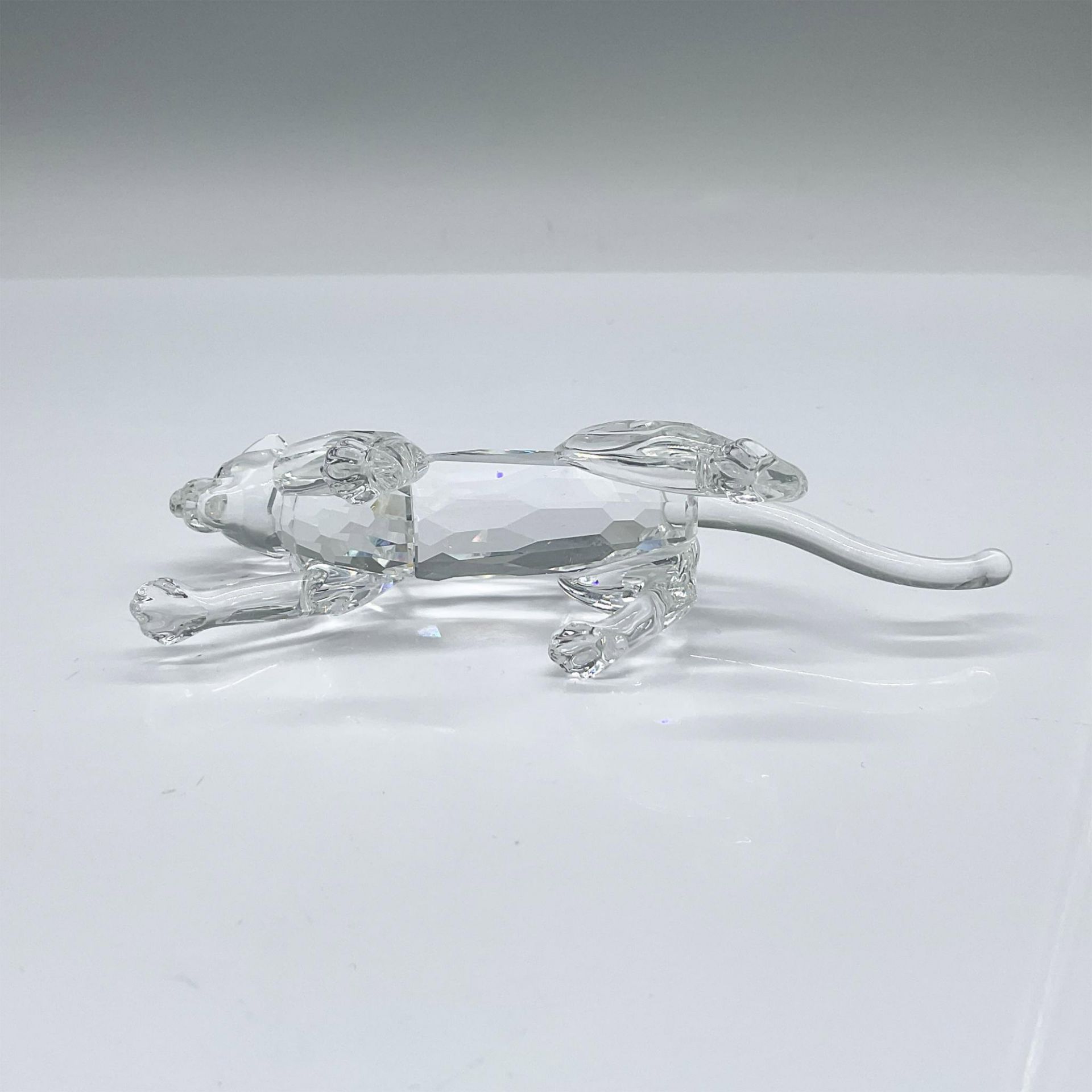 Swarovski Silver Crystal Figurine, Leopard - Image 4 of 4